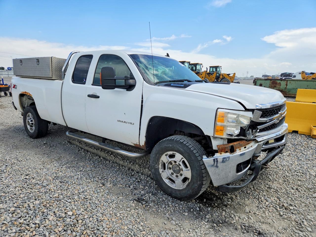 2011 Chevrolet Silverado K2500 Heavy Duty Lt White vin: 1GC2KXCG2BZ303638