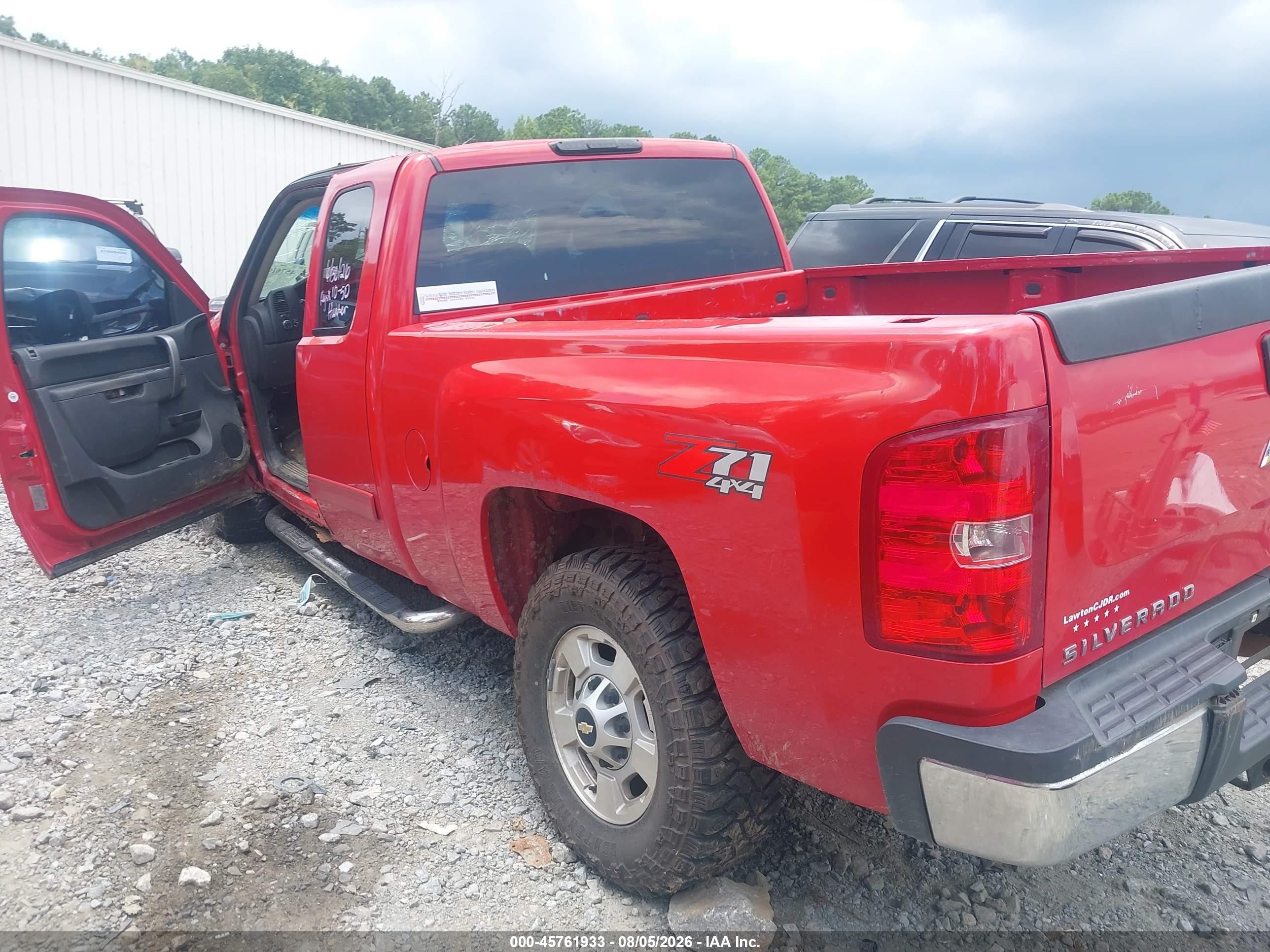 2013 Chevrolet Silverado 2500hd Lt Red vin: 1GC2KXCG2DZ398317