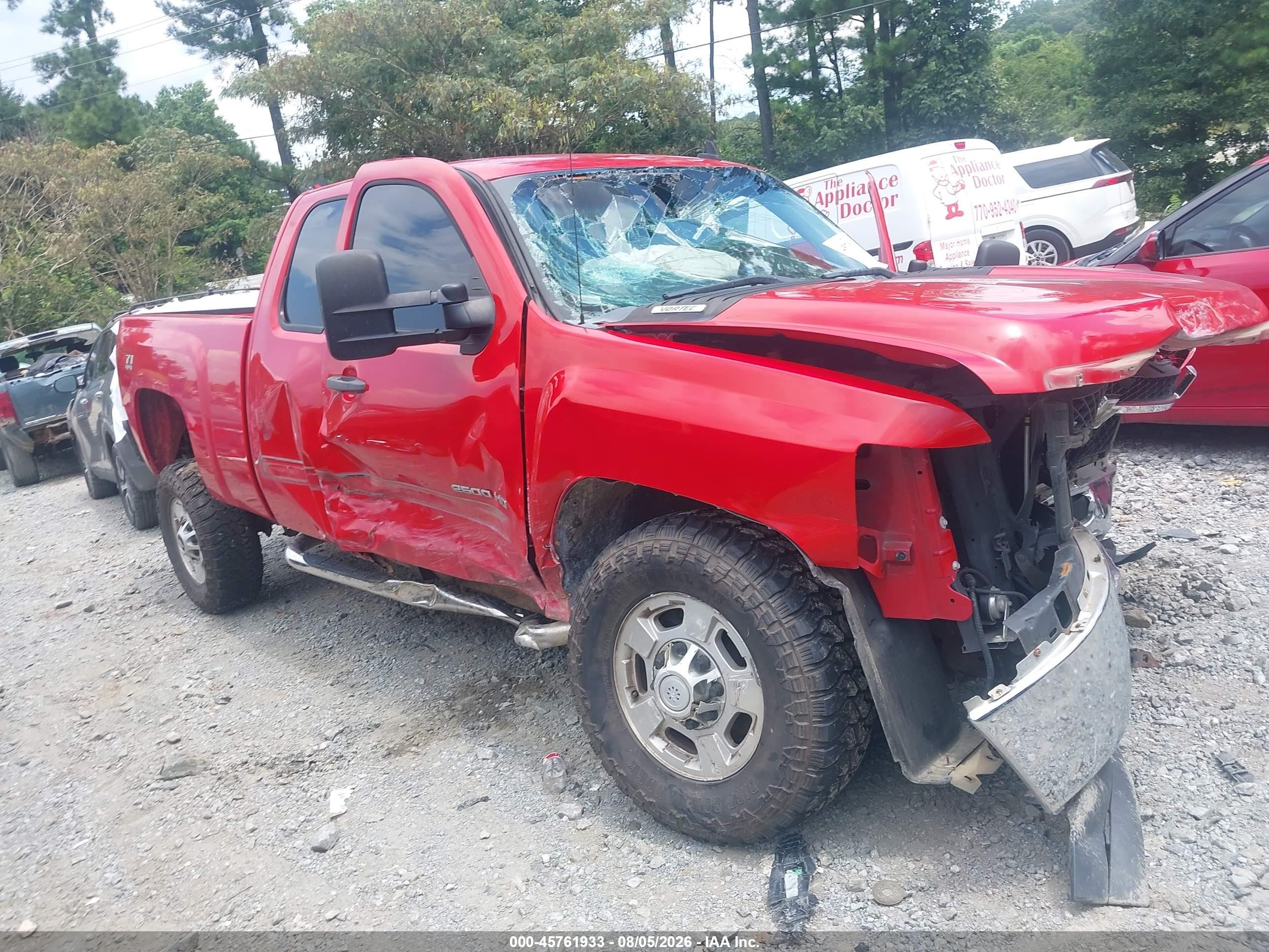 2013 Chevrolet Silverado 2500hd Lt Red vin: 1GC2KXCG2DZ398317