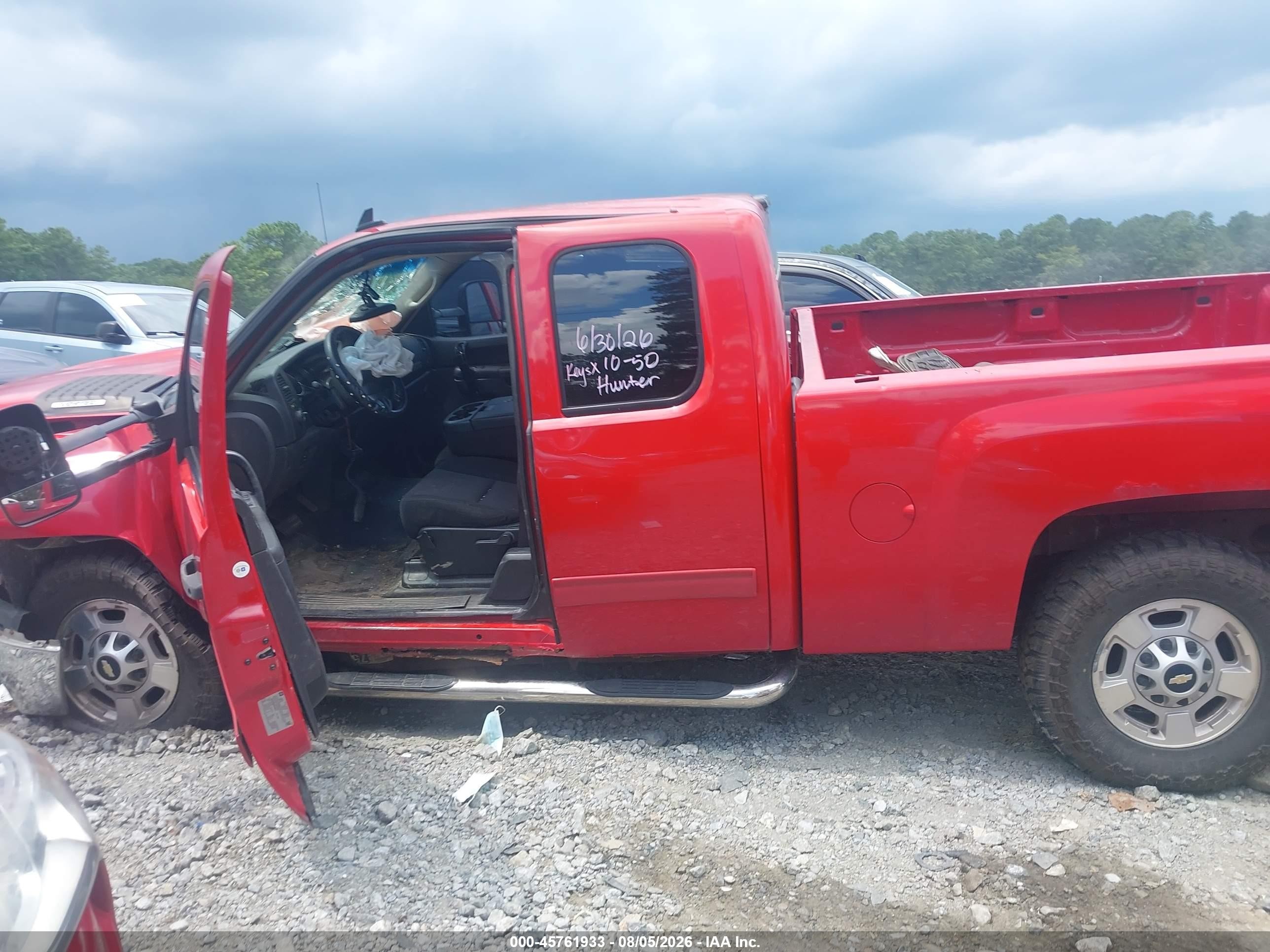 2013 Chevrolet Silverado 2500hd Lt Red vin: 1GC2KXCG2DZ398317