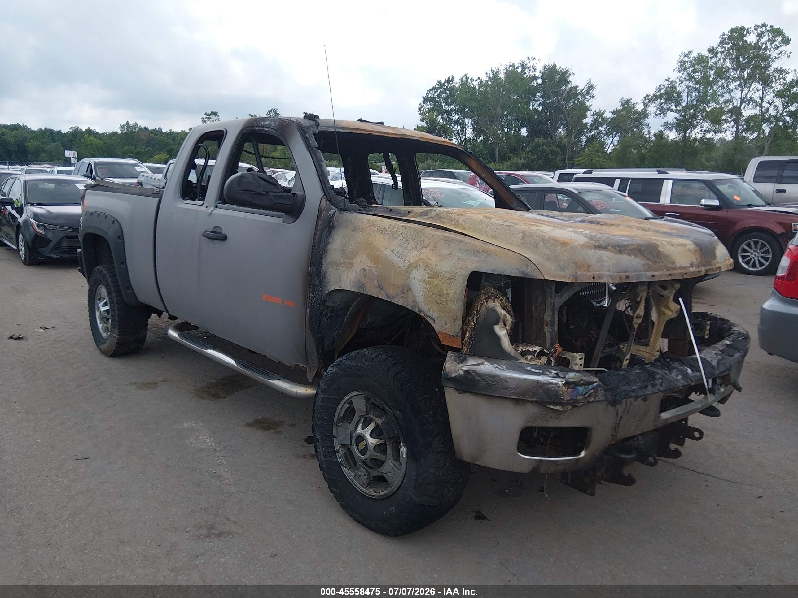 2011 Chevrolet Silverado 2500hd Lt Red vin: 1GC2KXCG3BZ142670