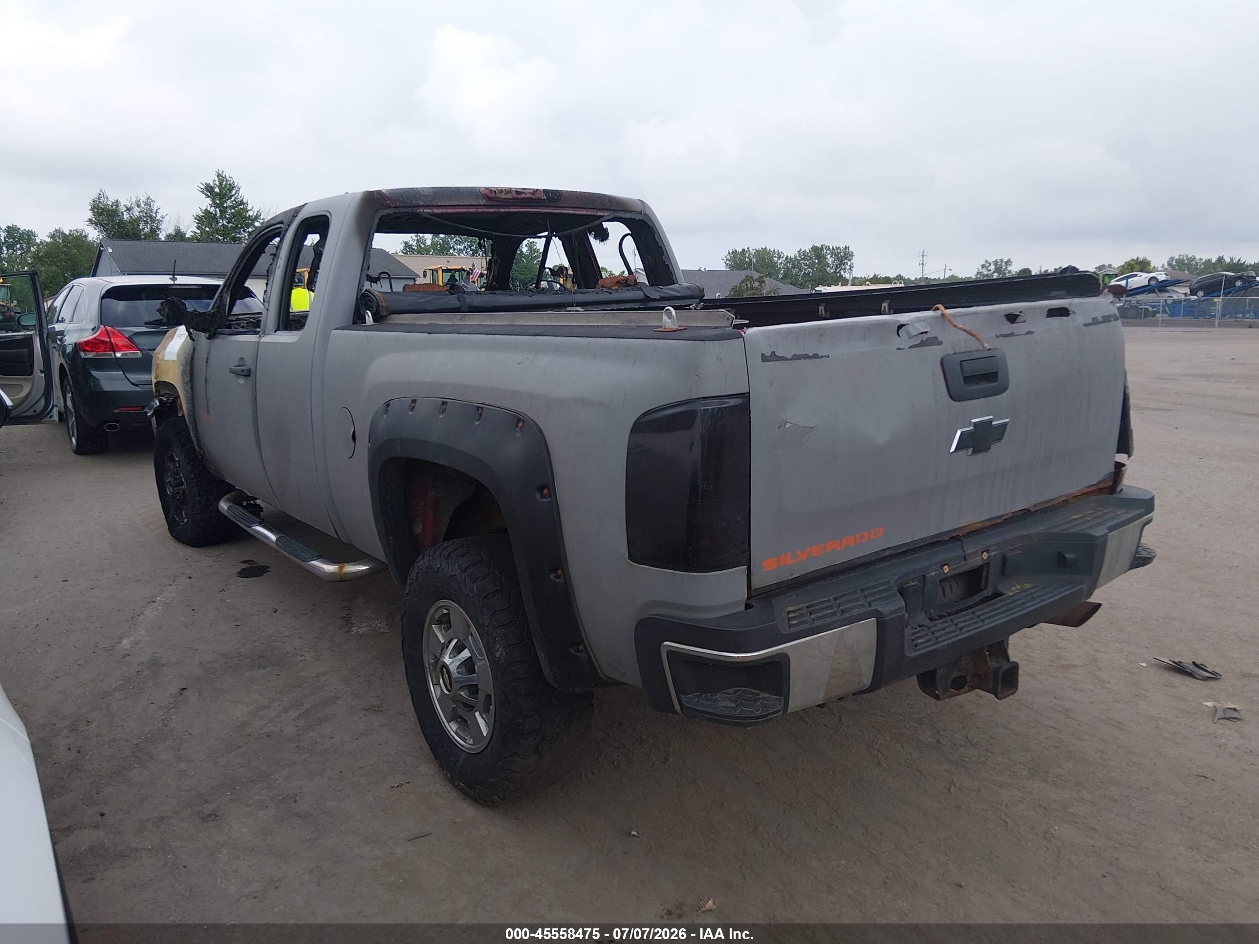 2011 Chevrolet Silverado 2500hd Lt Red vin: 1GC2KXCG3BZ142670