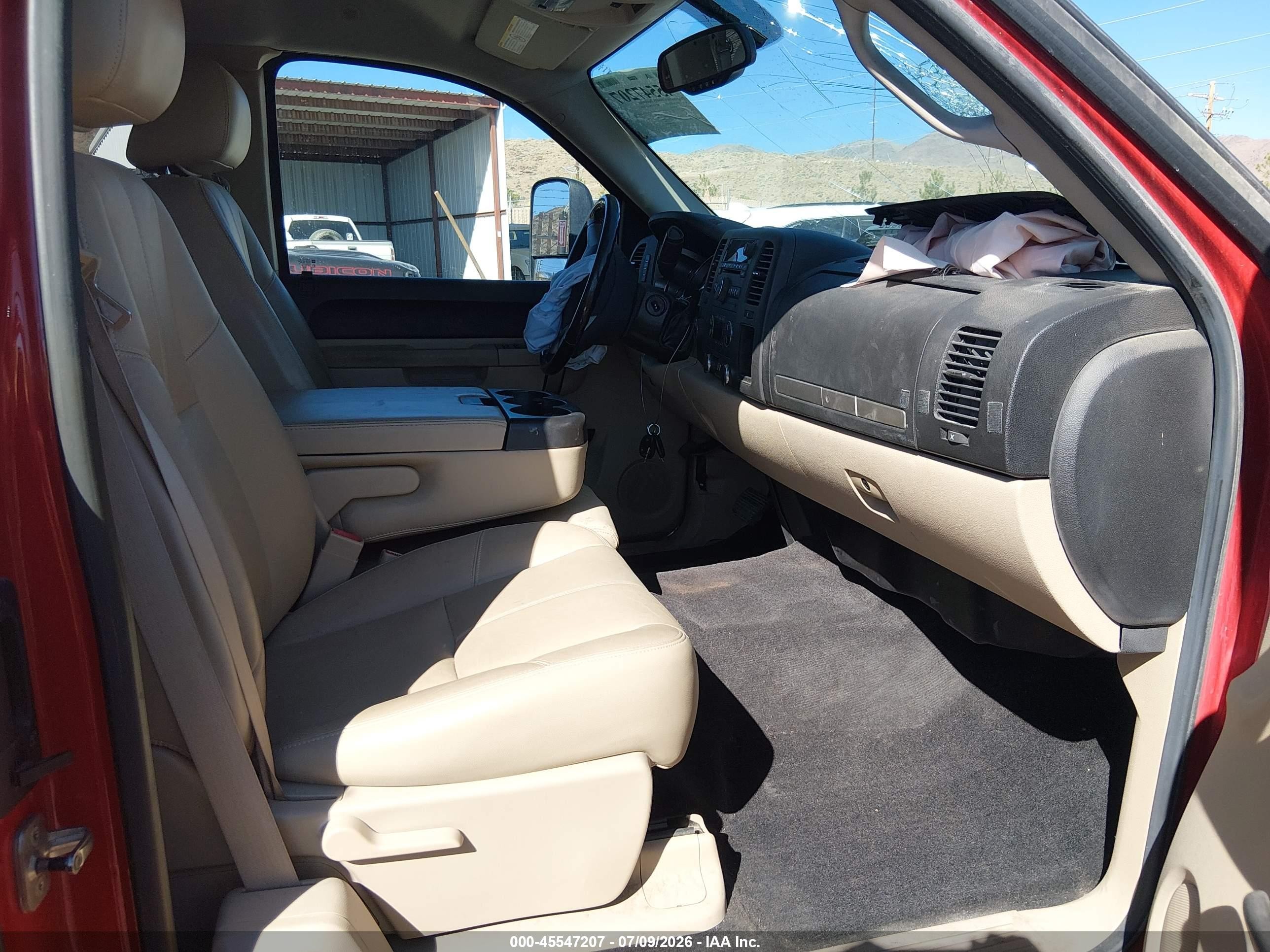 2011 Chevrolet Silverado 2500hd Lt Red vin: 1GC2KXCG5BZ195581