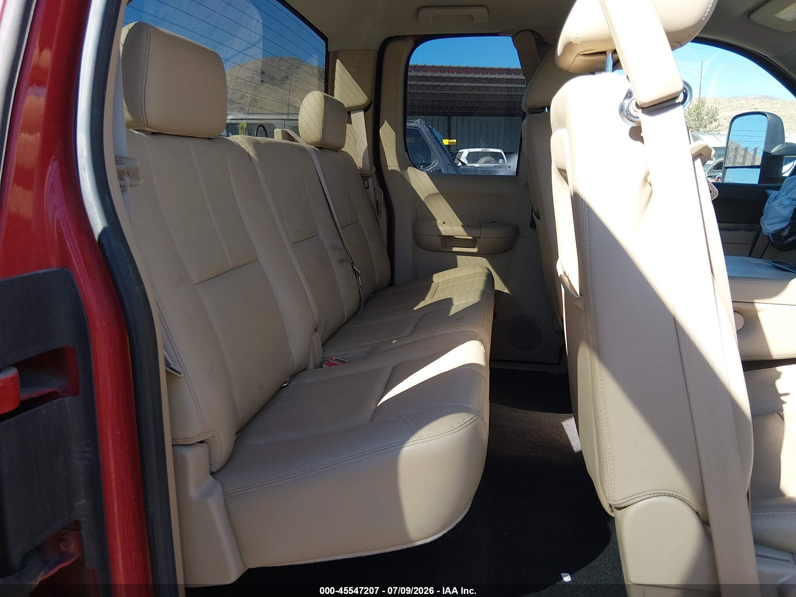 2011 Chevrolet Silverado 2500hd Lt Red vin: 1GC2KXCG5BZ195581