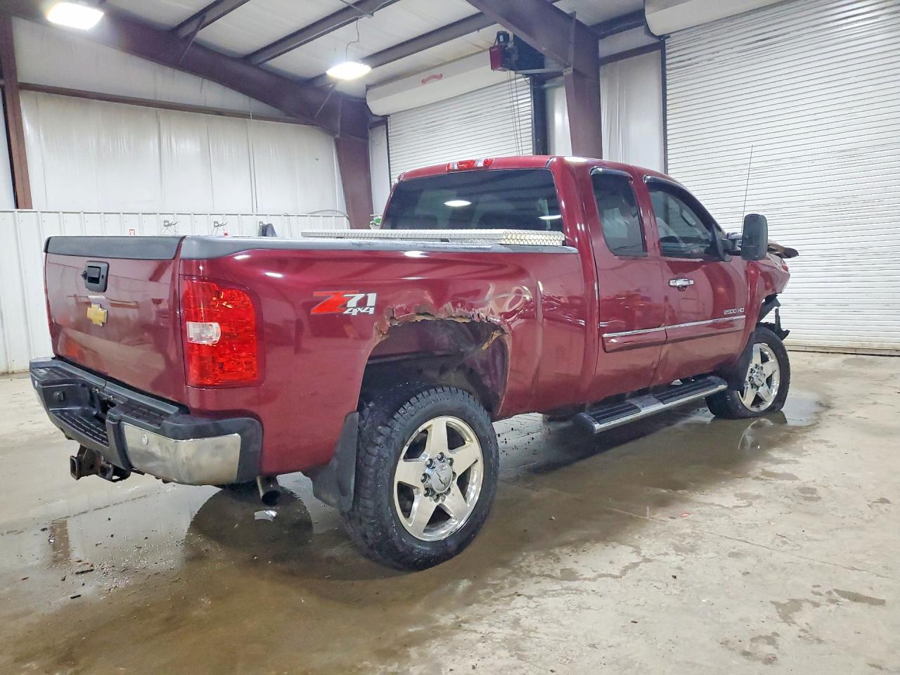 2013 Chevrolet Silverado K2500 Heavy Duty Lt Red vin: 1GC2KXCG5DZ323868