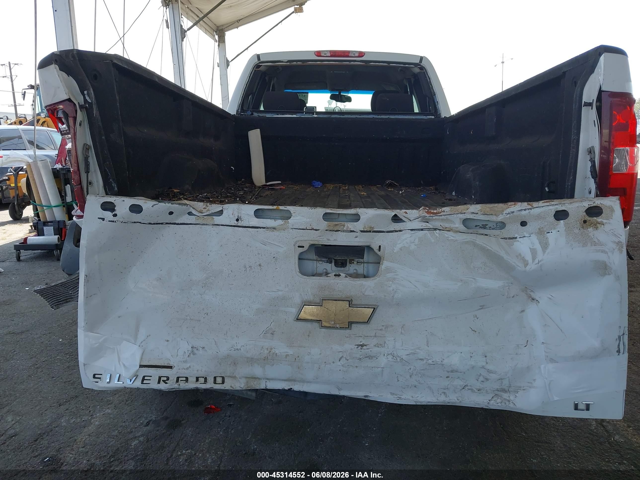 2011 Chevrolet Silverado 2500hd Lt White vin: 1GC2KXCG7BZ190897