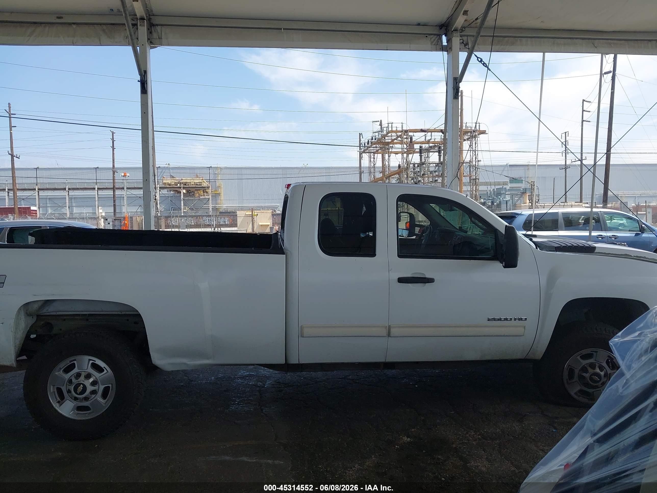 2011 Chevrolet Silverado 2500hd Lt White vin: 1GC2KXCG7BZ190897