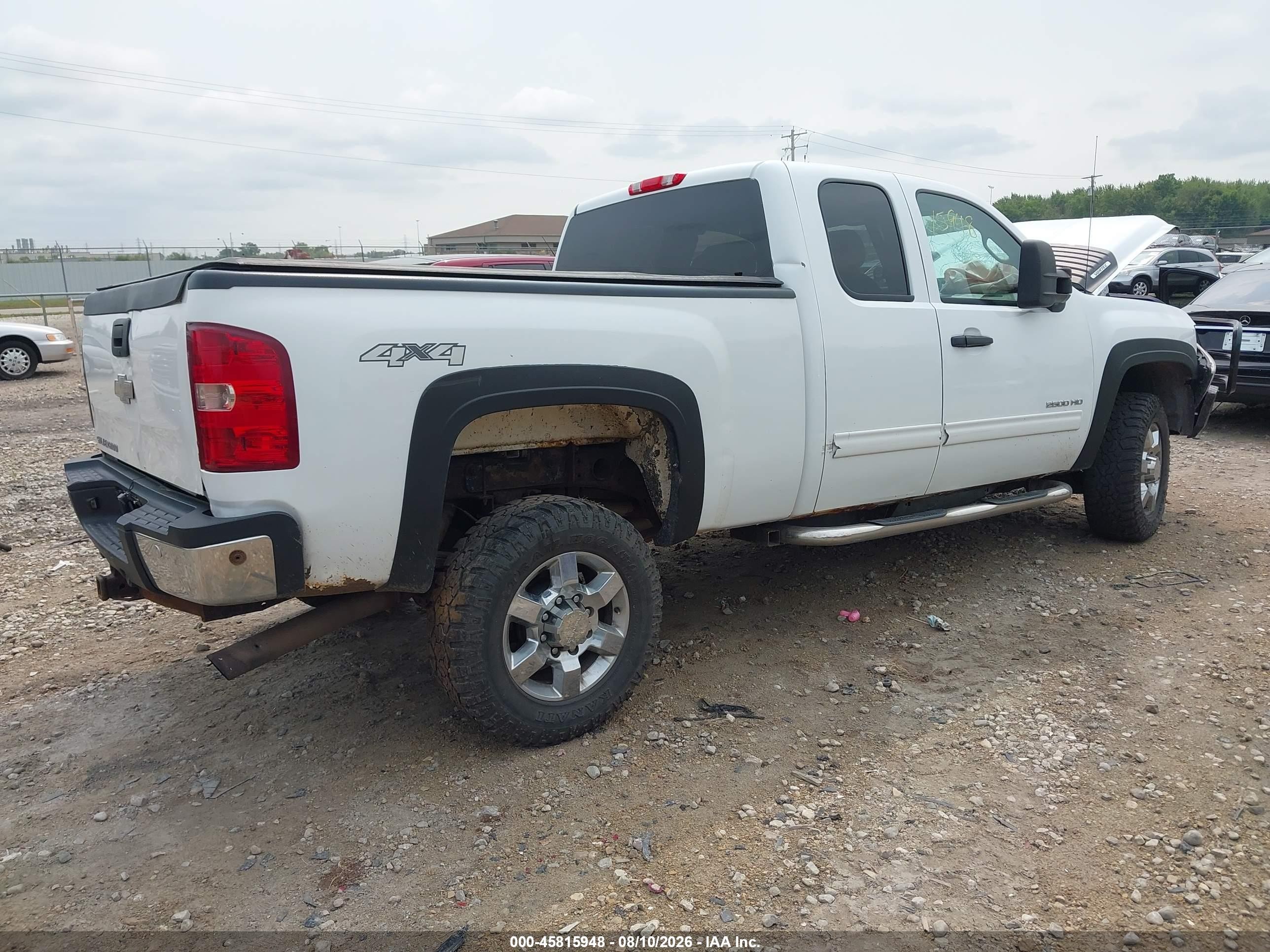 2011 Chevrolet Silverado 2500hd Lt Белый vin: 1GC2KXCG7BZ404321