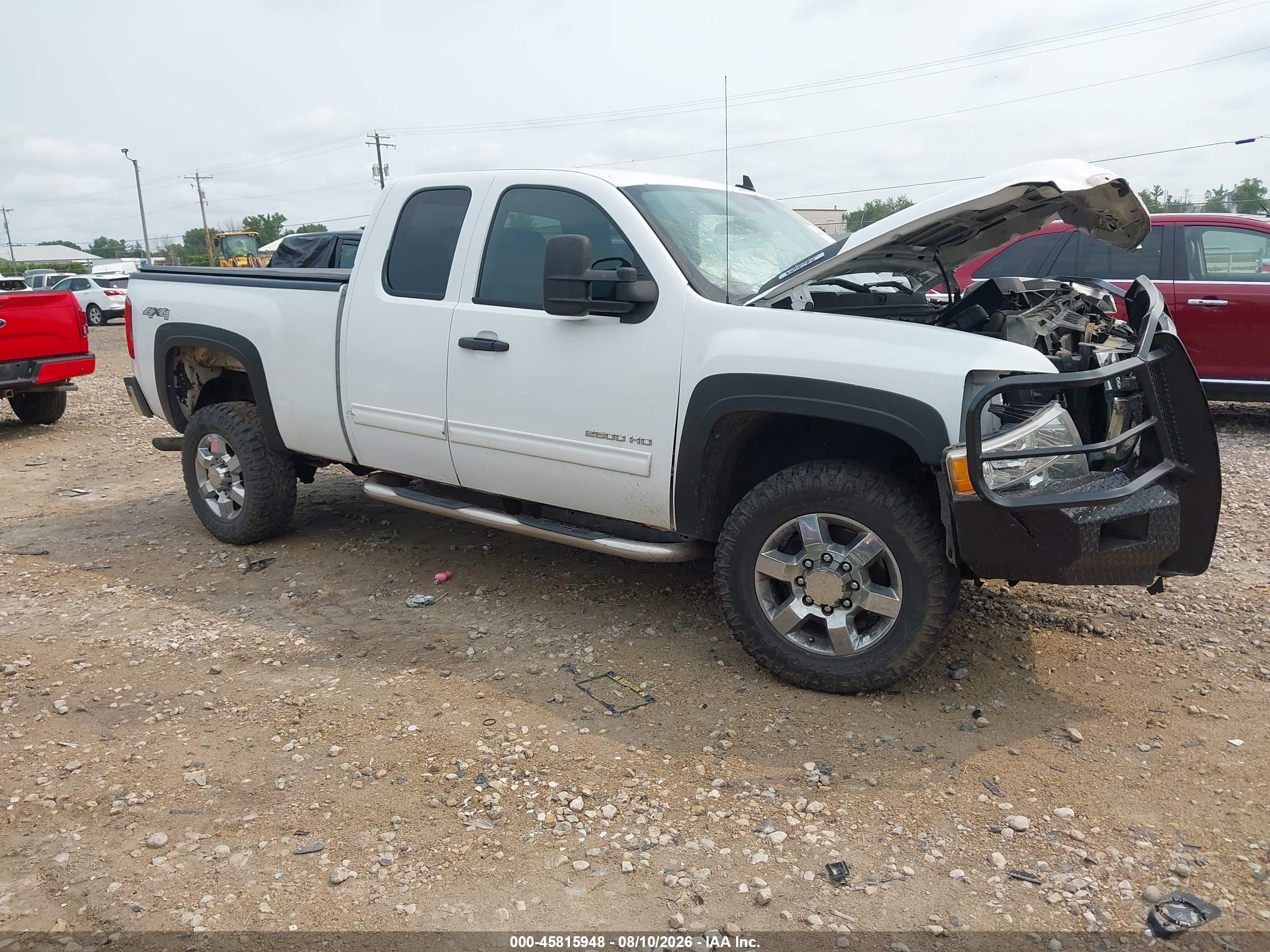 2011 Chevrolet Silverado 2500hd Lt Белый vin: 1GC2KXCG7BZ404321