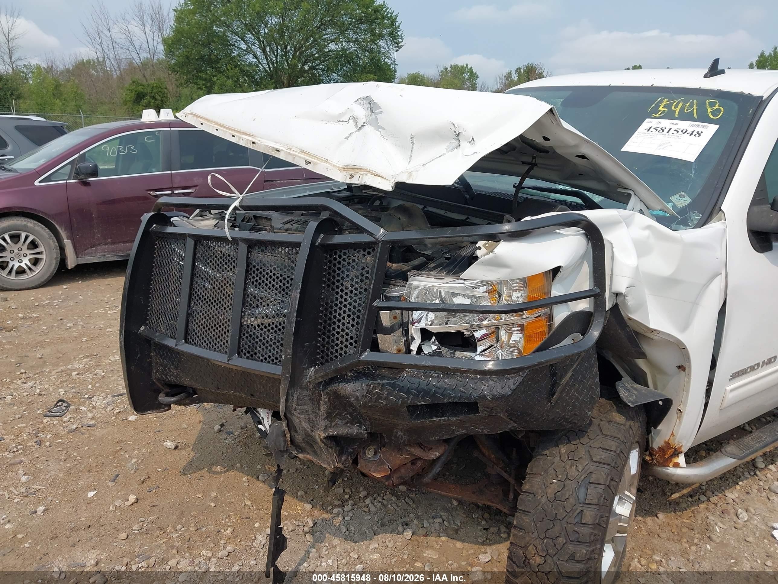 2011 Chevrolet Silverado 2500hd Lt Белый vin: 1GC2KXCG7BZ404321