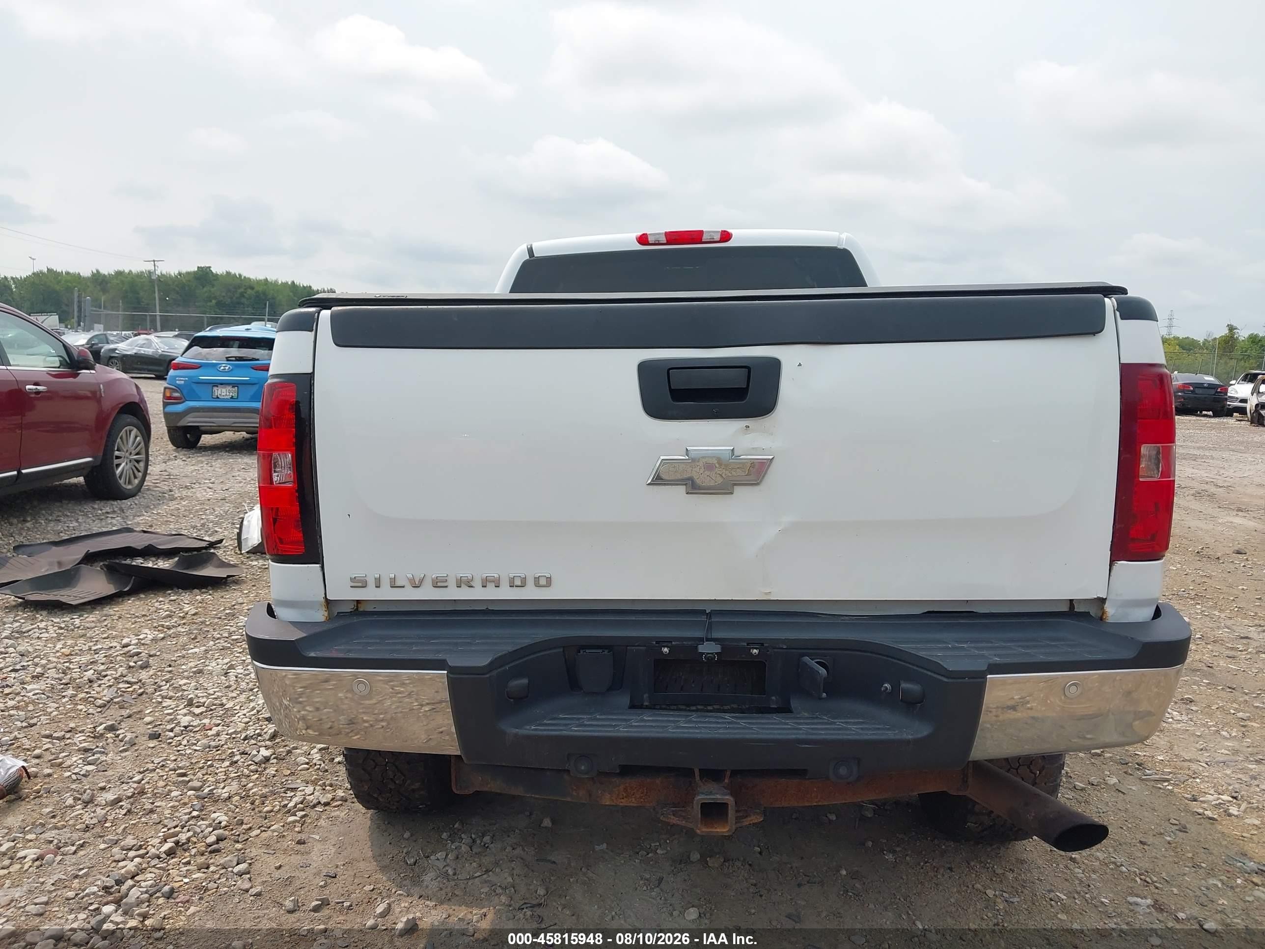 2011 Chevrolet Silverado 2500hd Lt Белый vin: 1GC2KXCG7BZ404321