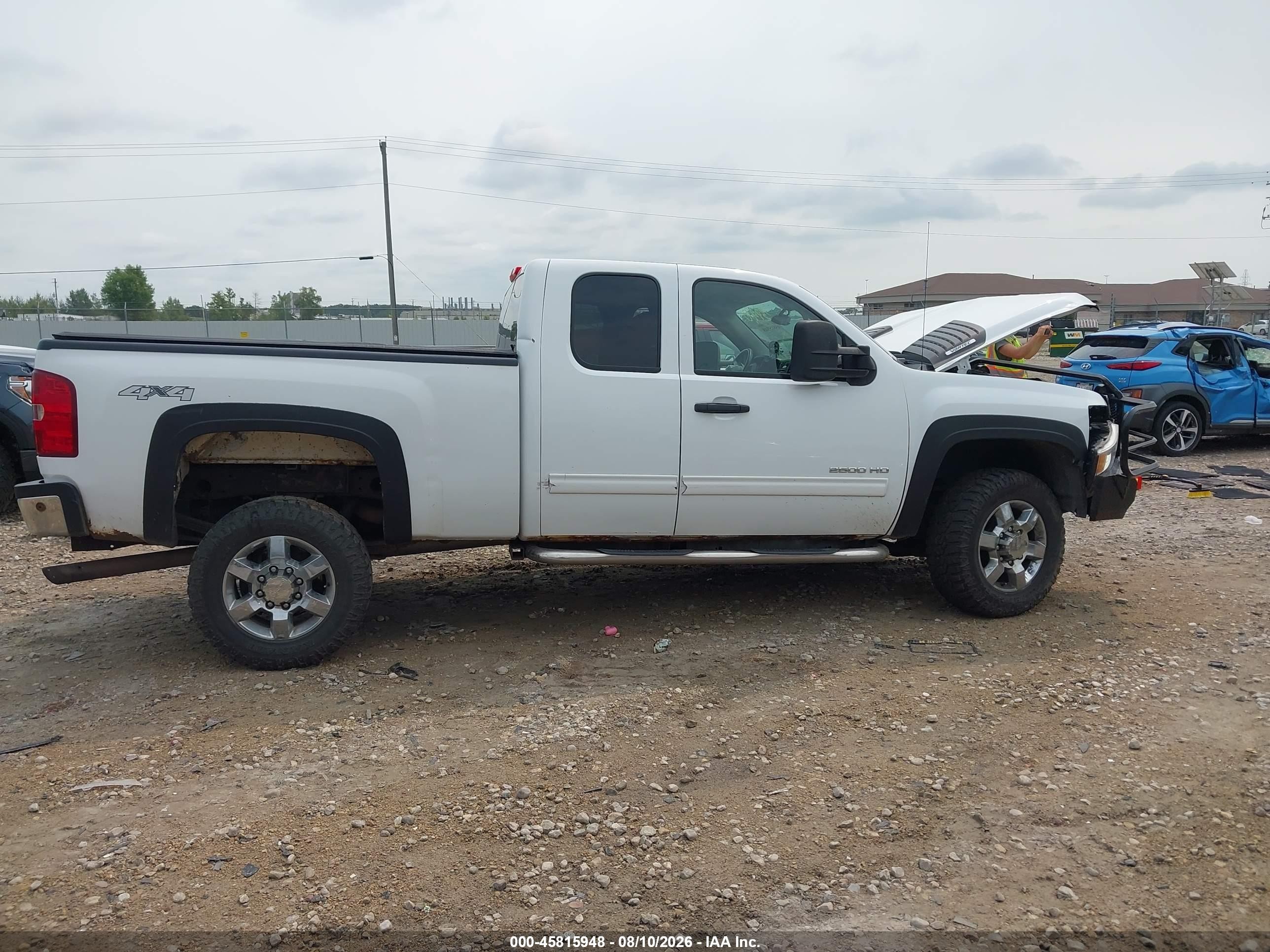 2011 Chevrolet Silverado 2500hd Lt Белый vin: 1GC2KXCG7BZ404321