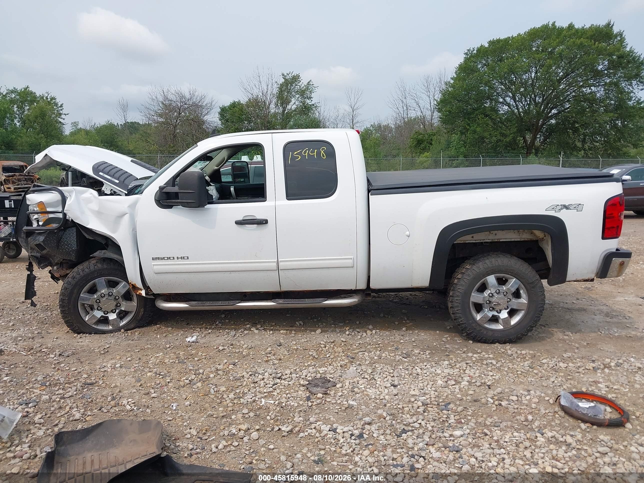 2011 Chevrolet Silverado 2500hd Lt Белый vin: 1GC2KXCG7BZ404321