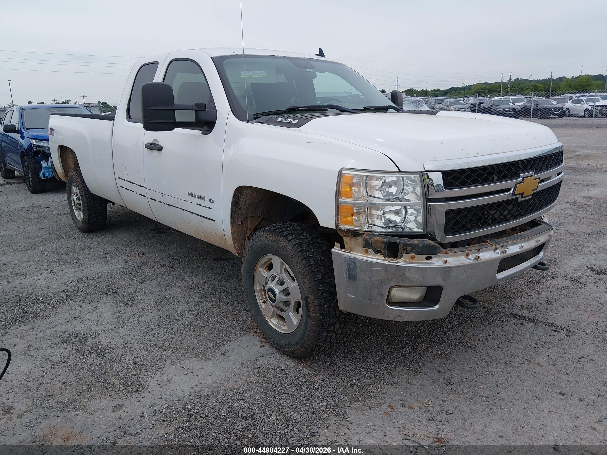 2011 Chevrolet Silverado 2500hd Lt Белый vin: 1GC2KXCG8BZ371782
