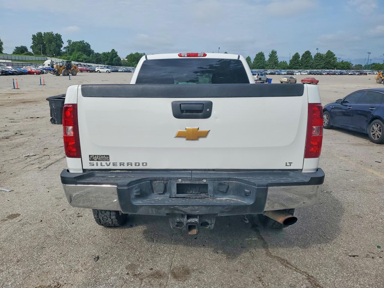 2013 Chevrolet Silverado K2500 Heavy Duty Lt White vin: 1GC2KXCG8DZ295628