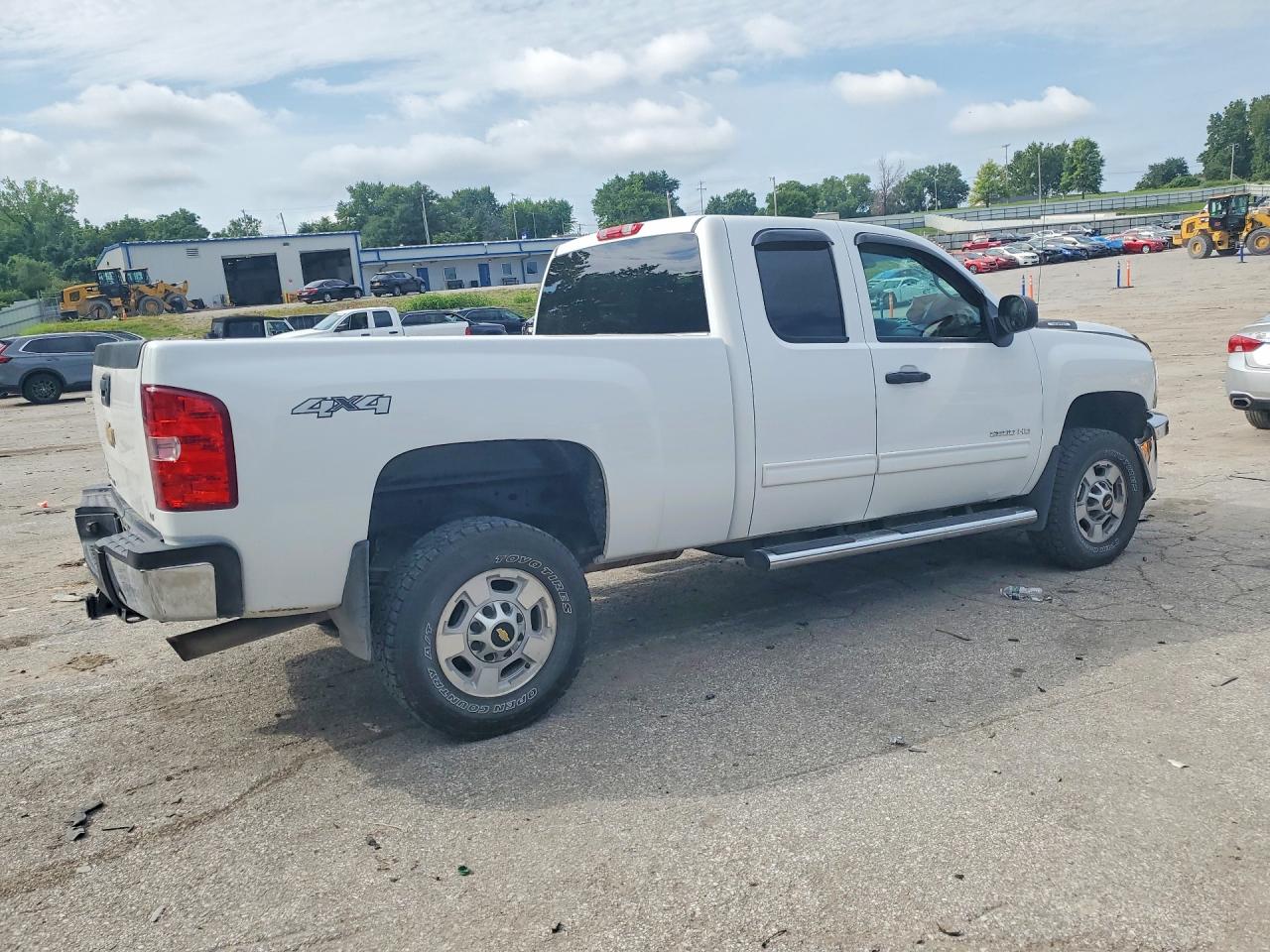 2013 Chevrolet Silverado K2500 Heavy Duty Lt White vin: 1GC2KXCG8DZ295628