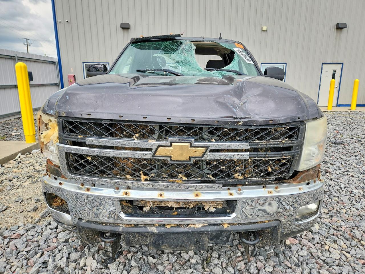 2011 Chevrolet Silverado K2500 Heavy Duty Lt Gray vin: 1GC2KXCGXBZ247688