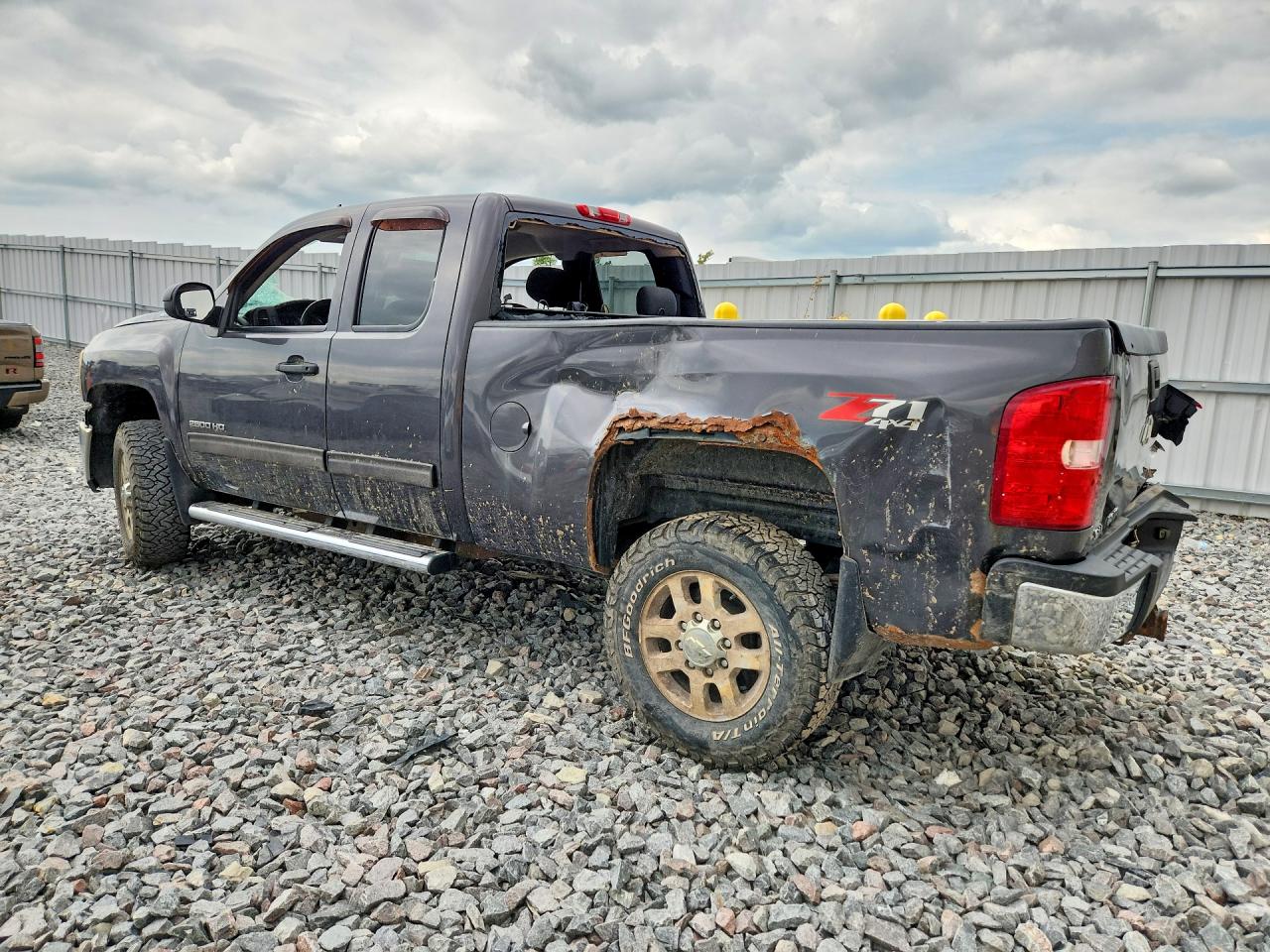 2011 Chevrolet Silverado K2500 Heavy Duty Lt Gray vin: 1GC2KXCGXBZ247688