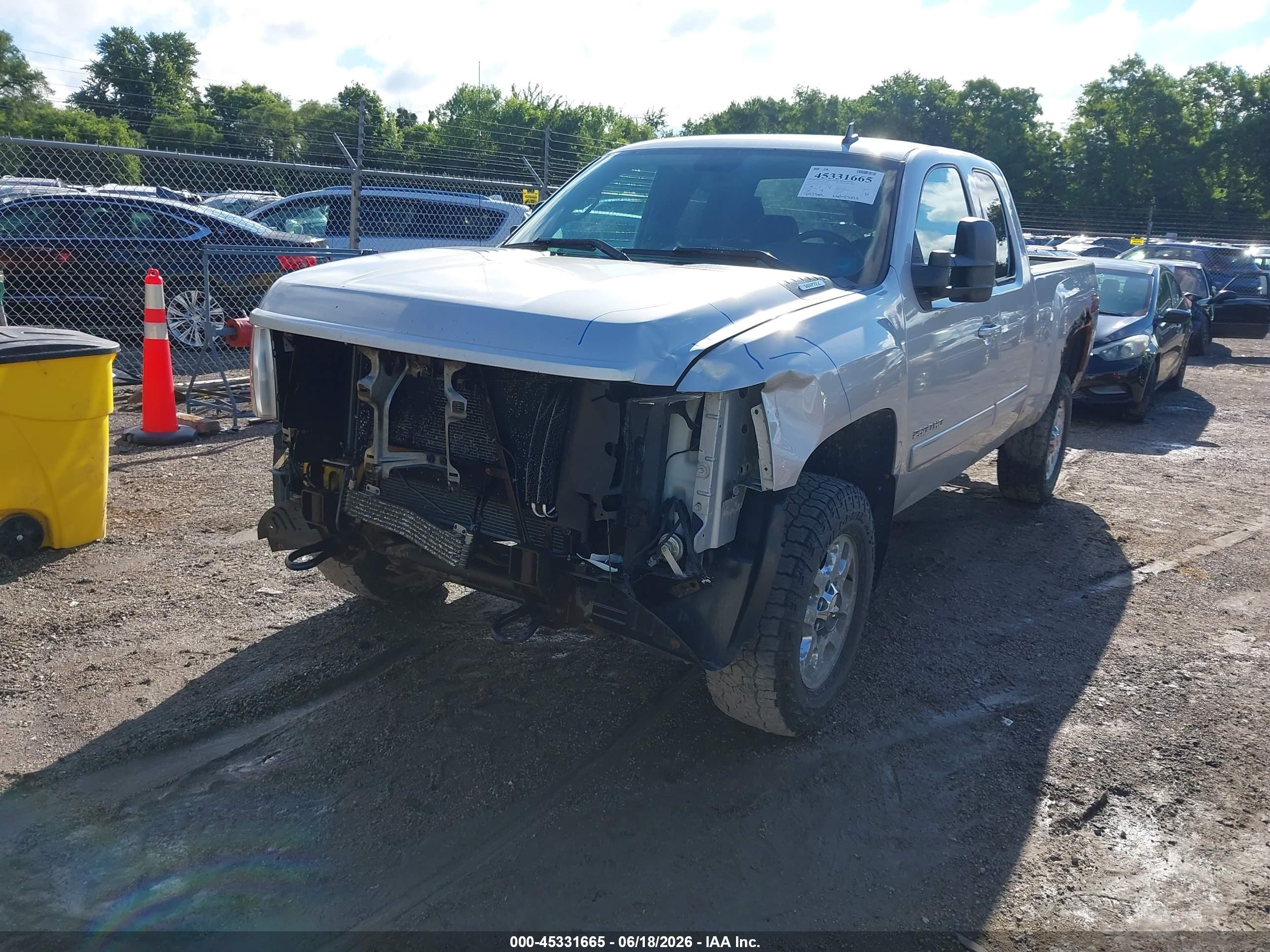 2013 Chevrolet Silverado 2500hd Lt Серебряный vin: 1GC2KXCGXDZ412335