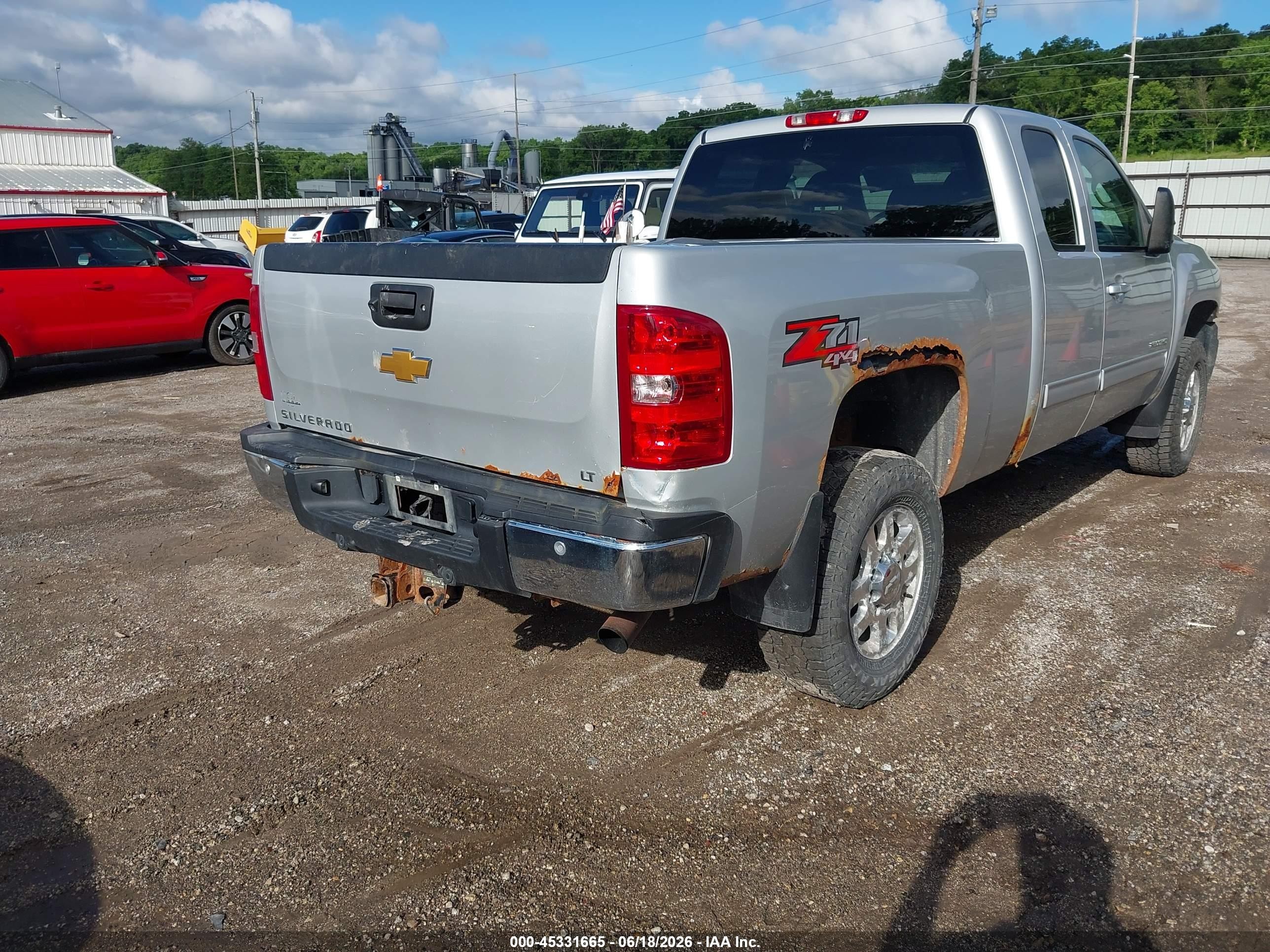 2013 Chevrolet Silverado 2500hd Lt Серебряный vin: 1GC2KXCGXDZ412335