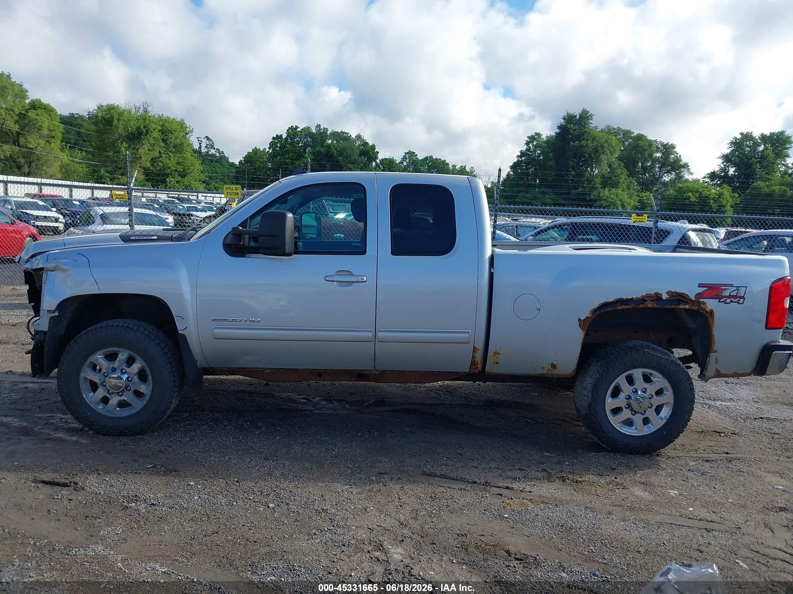 2013 Chevrolet Silverado 2500hd Lt Серебряный vin: 1GC2KXCGXDZ412335