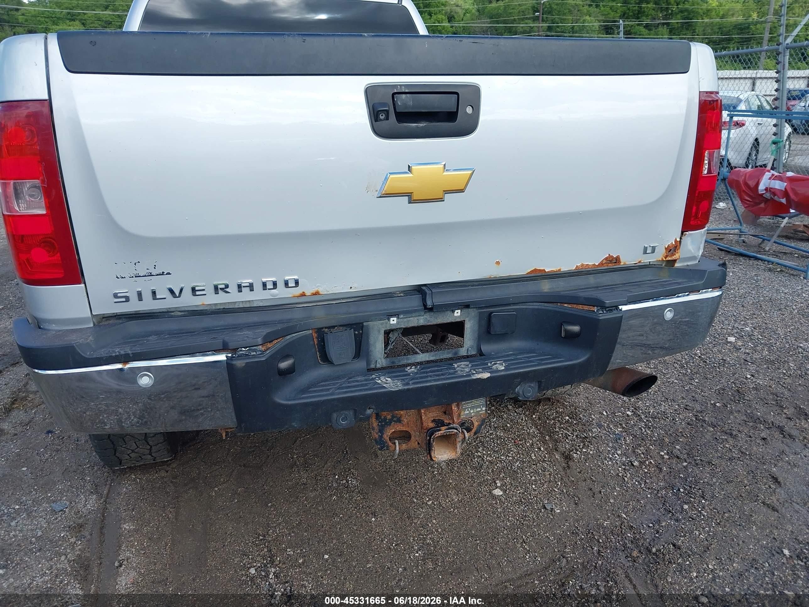 2013 Chevrolet Silverado 2500hd Lt Серебряный vin: 1GC2KXCGXDZ412335