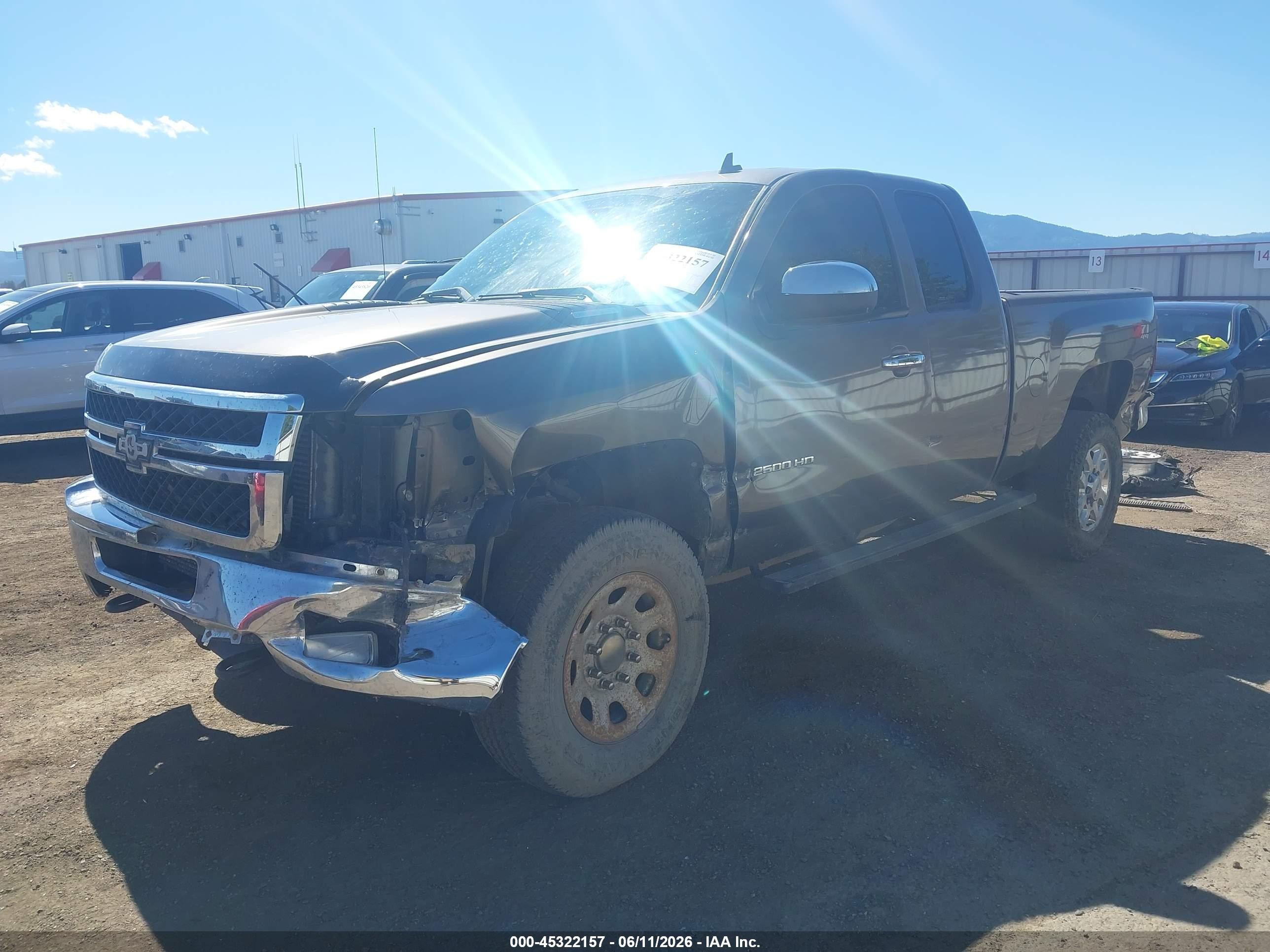 2011 Chevrolet Silverado 2500hd Lt Pewter vin: 1GC2KXE86BZ317371