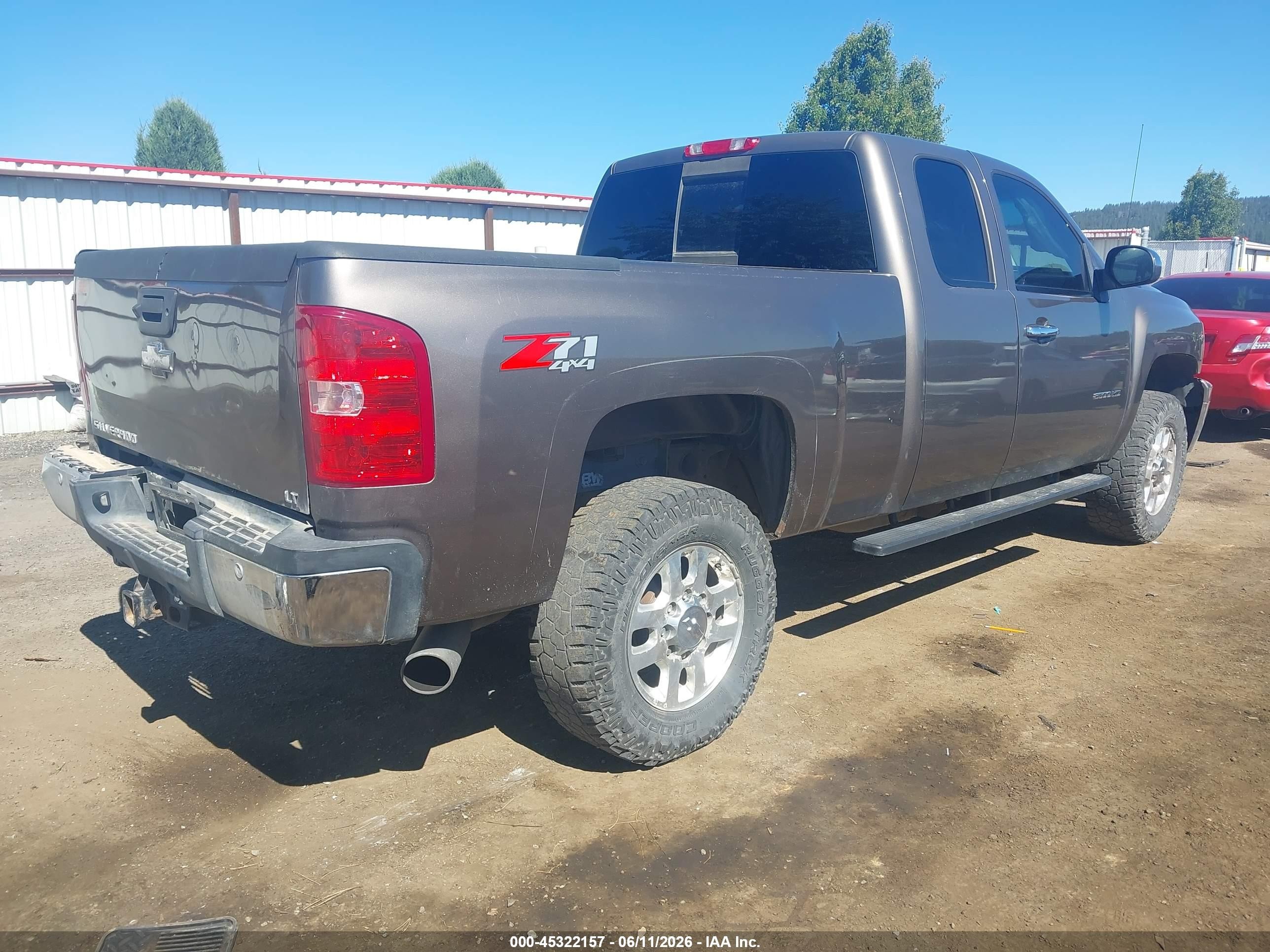 2011 Chevrolet Silverado 2500hd Lt Pewter vin: 1GC2KXE86BZ317371