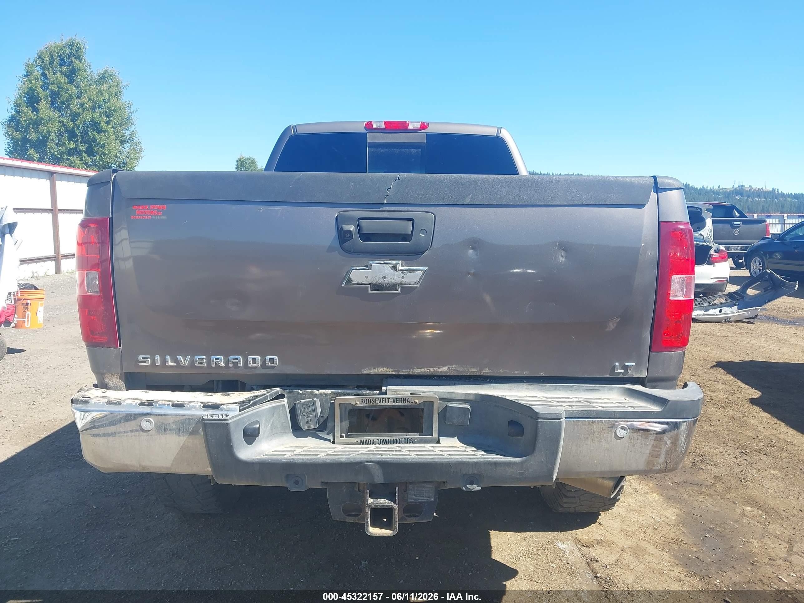 2011 Chevrolet Silverado 2500hd Lt Pewter vin: 1GC2KXE86BZ317371