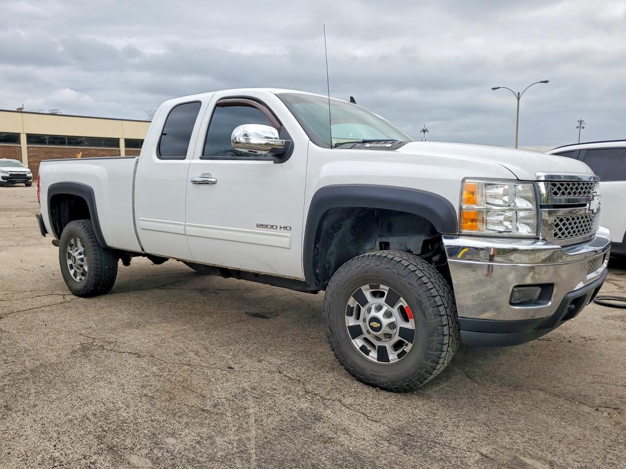 2012 Chevrolet Silverado K2500 Heavy Duty Lt White vin: 1GC2KXEG8CZ257215