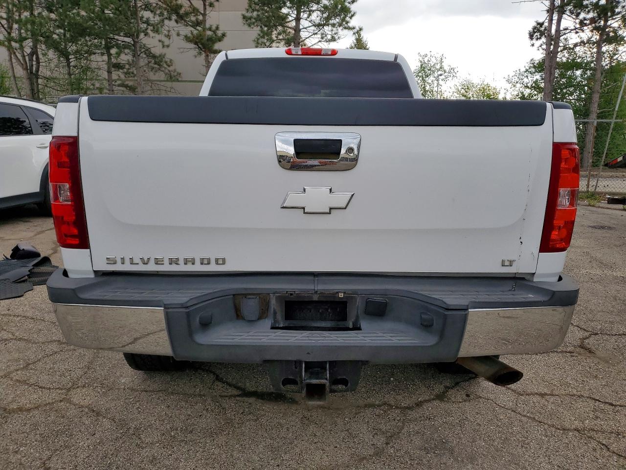 2012 Chevrolet Silverado K2500 Heavy Duty Lt White vin: 1GC2KXEG8CZ257215