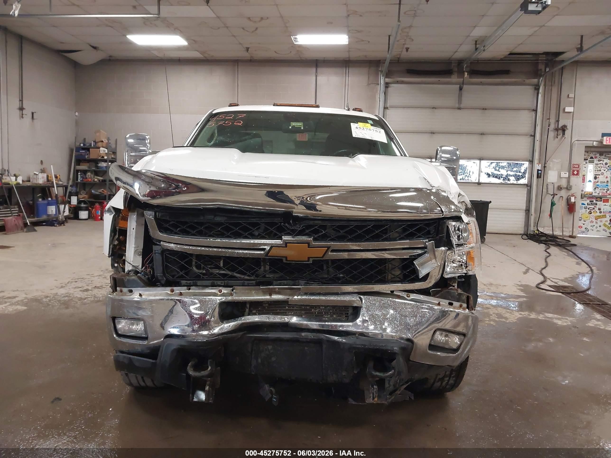 2013 Chevrolet Silverado 2500hd Ltz White vin: 1GC2KYC88DZ310966