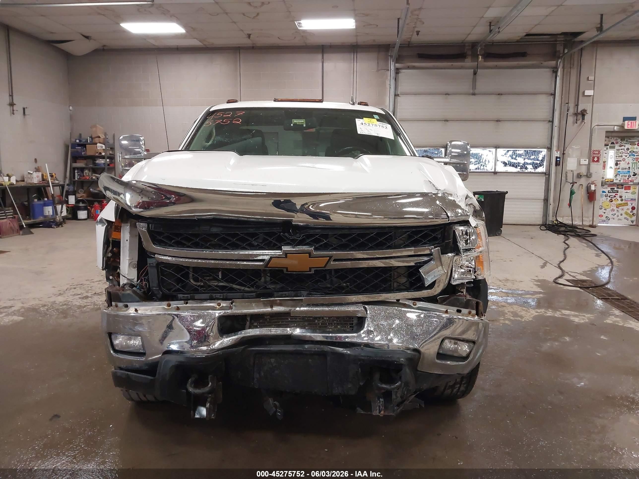 2013 Chevrolet Silverado 2500hd Ltz White vin: 1GC2KYC88DZ310966