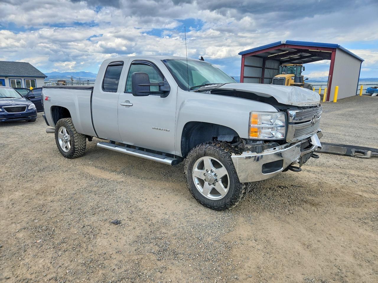 2011 Chevrolet Silverado K2500 Heavy Duty Ltz Silver vin: 1GC2KYC8XBZ270676