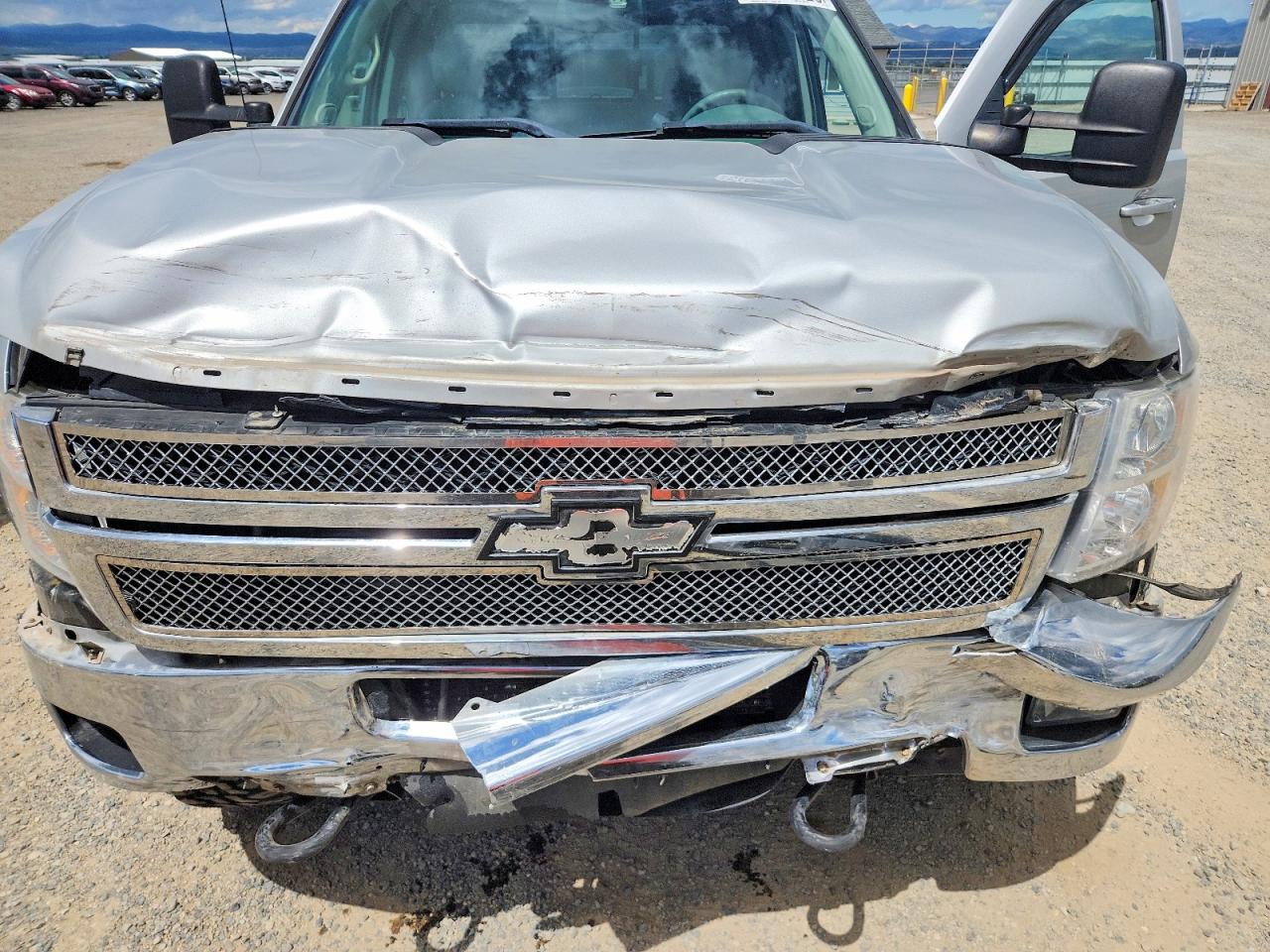 2011 Chevrolet Silverado K2500 Heavy Duty Ltz Silver vin: 1GC2KYC8XBZ270676