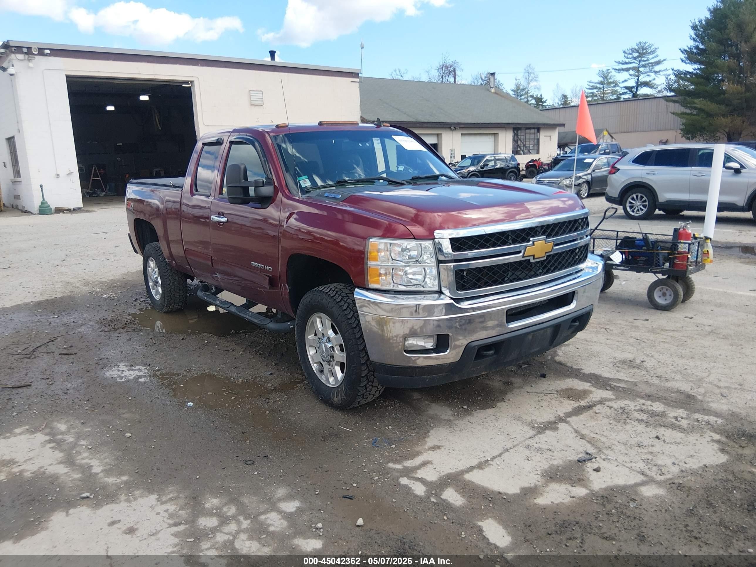 2013 Chevrolet Silverado 2500hd Ltz Red vin: 1GC2KYCG0DZ397009