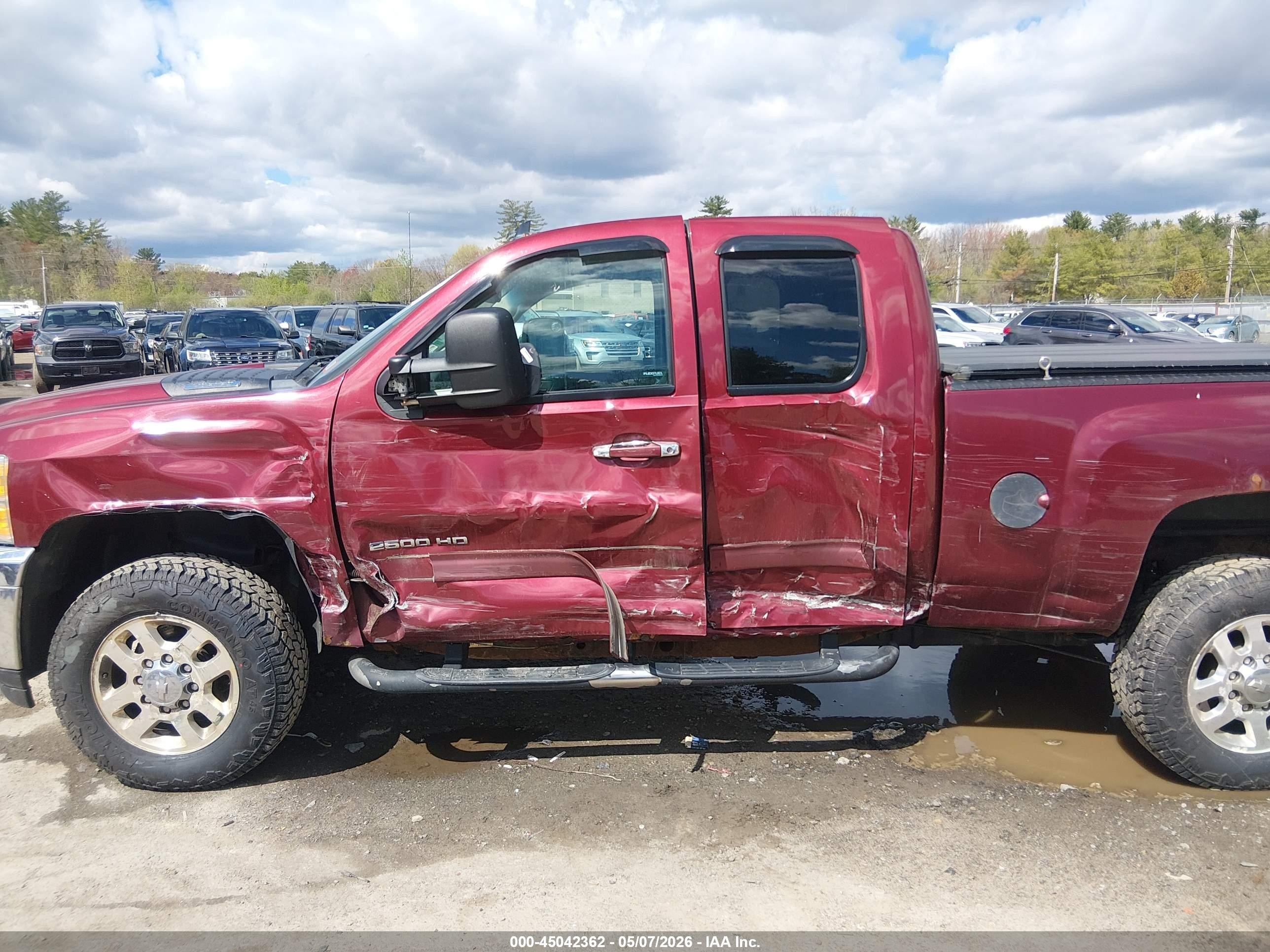 2013 Chevrolet Silverado 2500hd Ltz Red vin: 1GC2KYCG0DZ397009