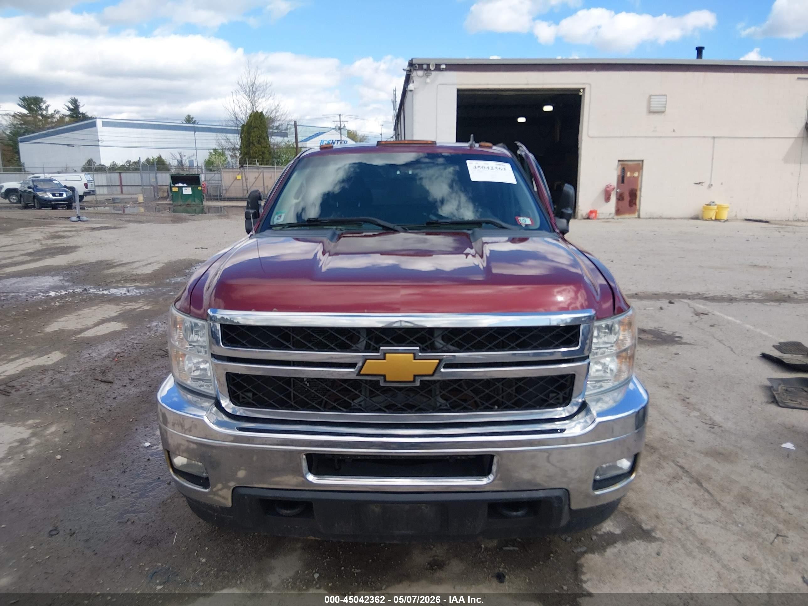 2013 Chevrolet Silverado 2500hd Ltz Red vin: 1GC2KYCG0DZ397009