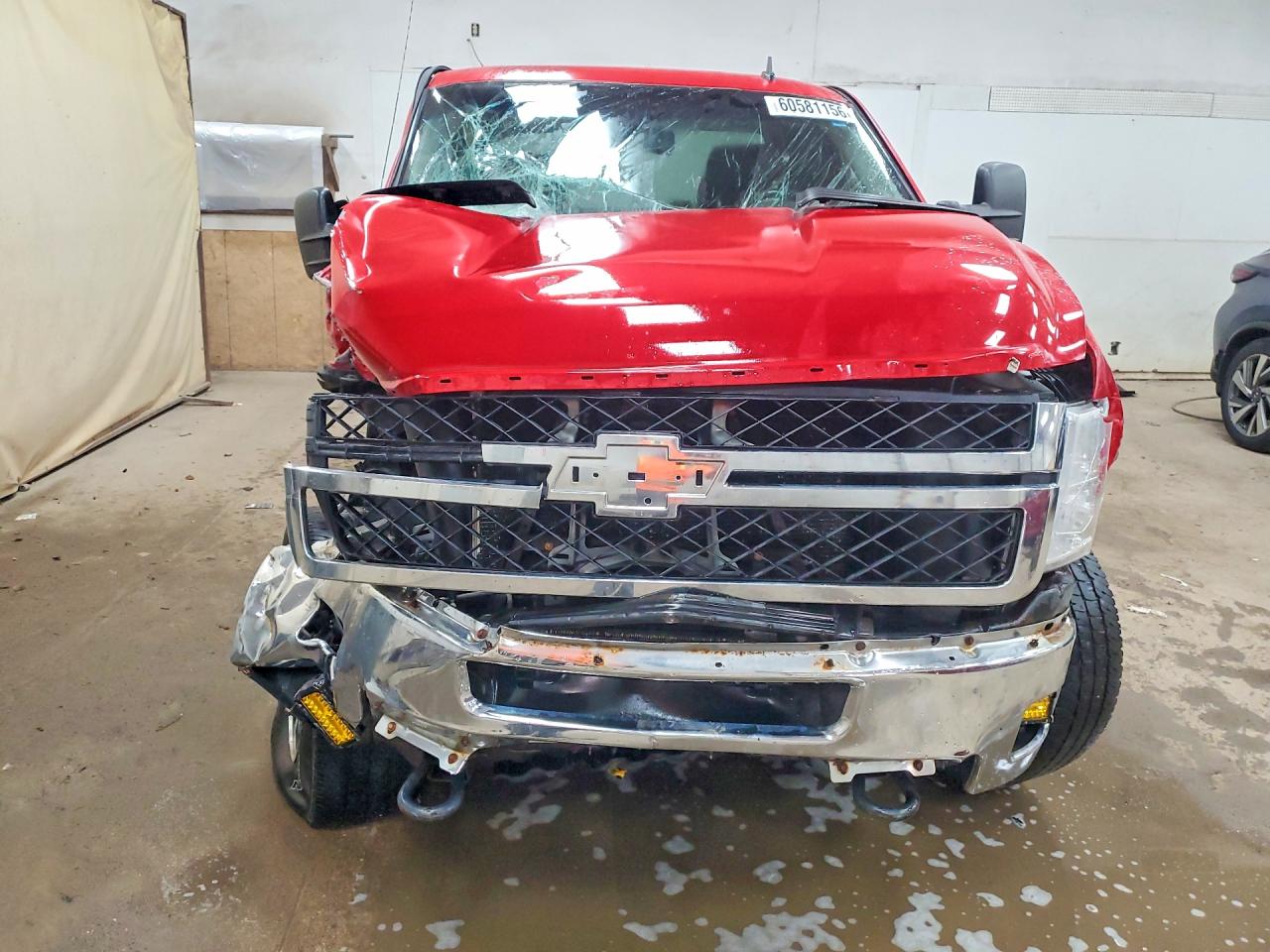 2013 Chevrolet Silverado K2500 Heavy Duty Ltz Red vin: 1GC2KYCG6DZ271656