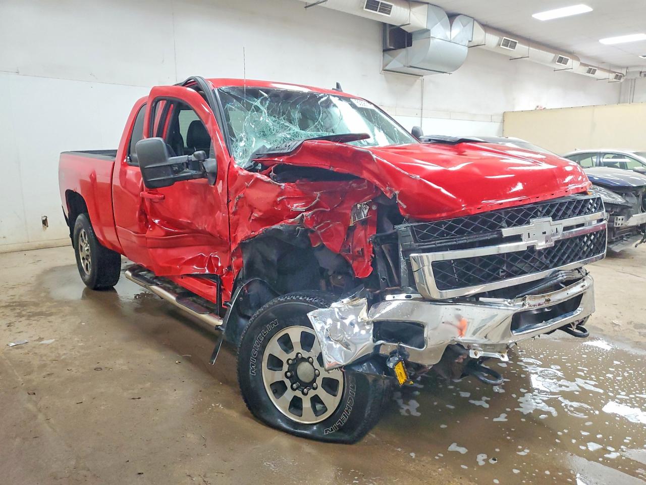 2013 Chevrolet Silverado K2500 Heavy Duty Ltz Red vin: 1GC2KYCG6DZ271656