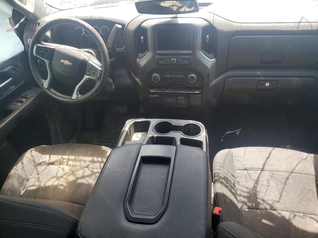 2022 Chevrolet K2500 Silverado Silver vin: 1GC2YMEYXNF228471
