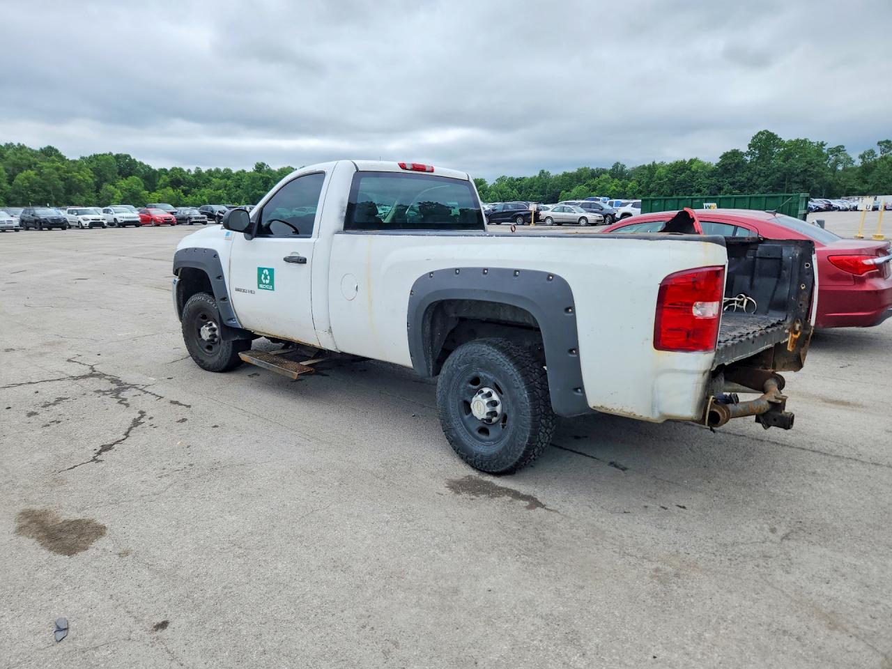 2010 Chevrolet Silverado C2500 Heavy Duty White vin: 1GC3CVBG0AF142679