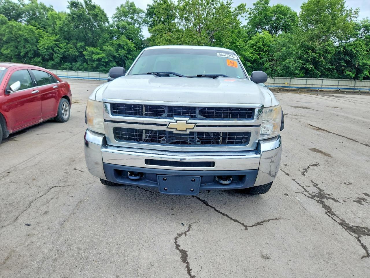 2010 Chevrolet Silverado C2500 Heavy Duty White vin: 1GC3CVBG0AF142679