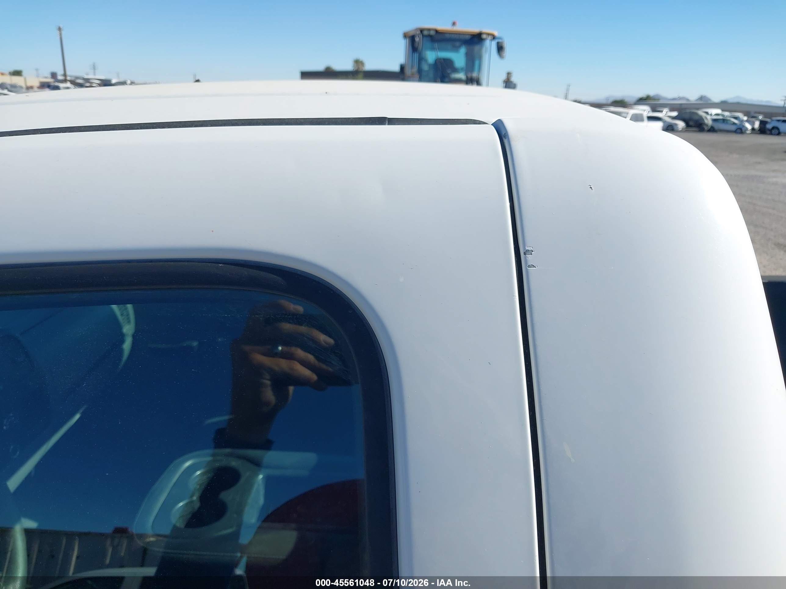 2010 Chevrolet Silverado 2500hd Work Truck White vin: 1GC3CVBG2AF152257