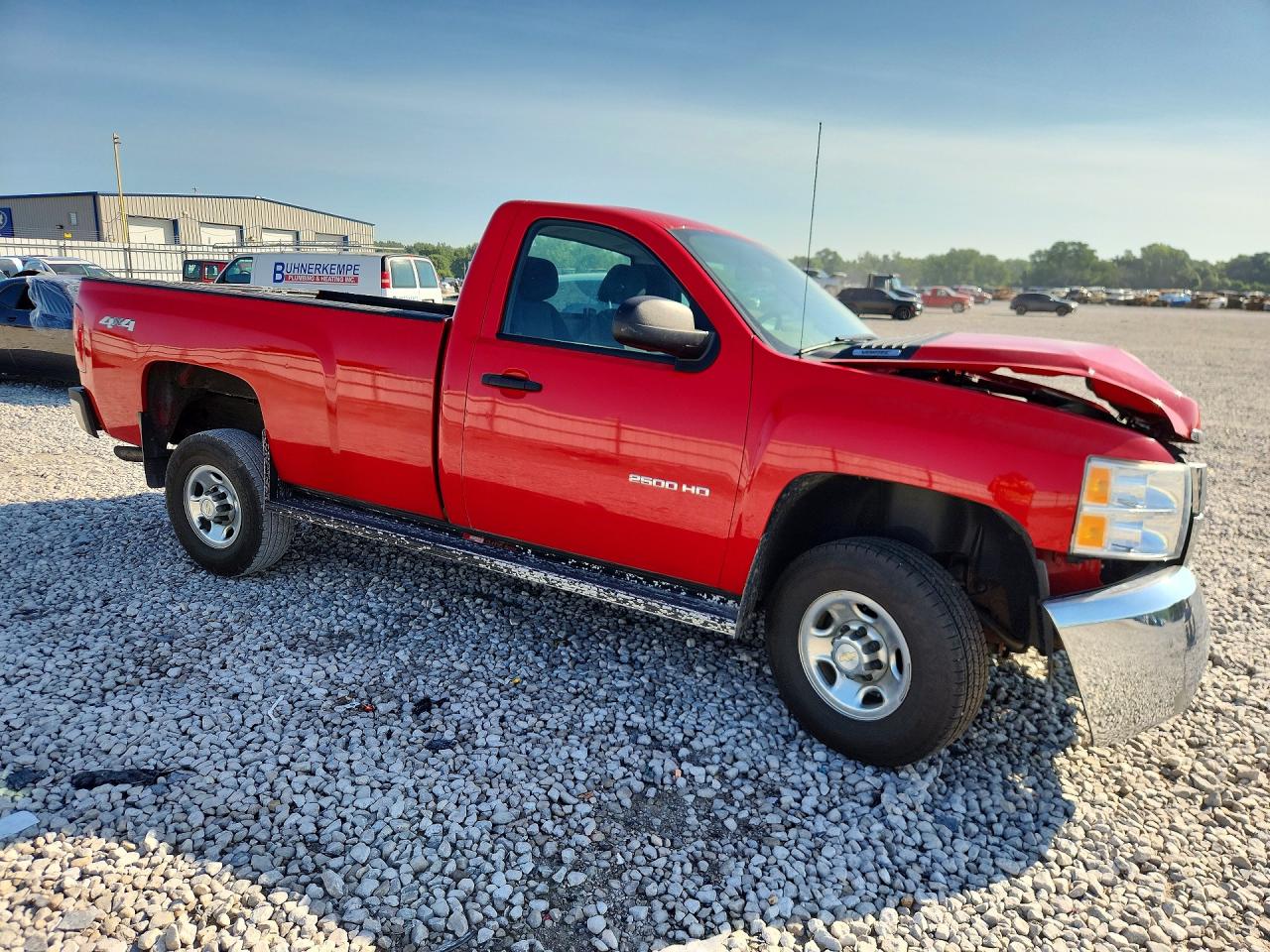 2010 Chevrolet Silverado K2500 Heavy Duty Red vin: 1GC3KVBG3AF142730