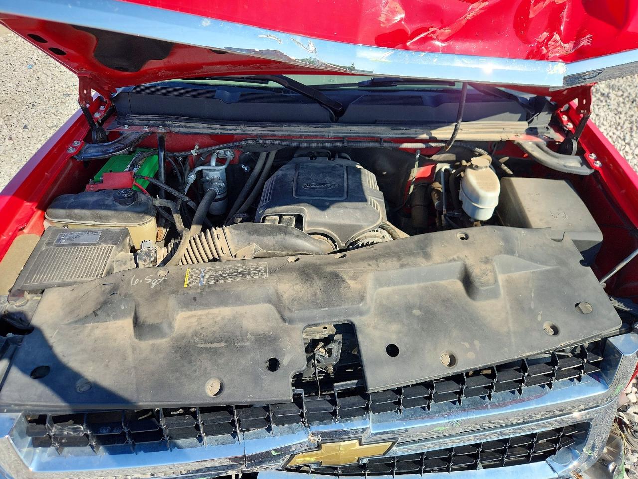 2010 Chevrolet Silverado K2500 Heavy Duty Red vin: 1GC3KVBG3AF142730