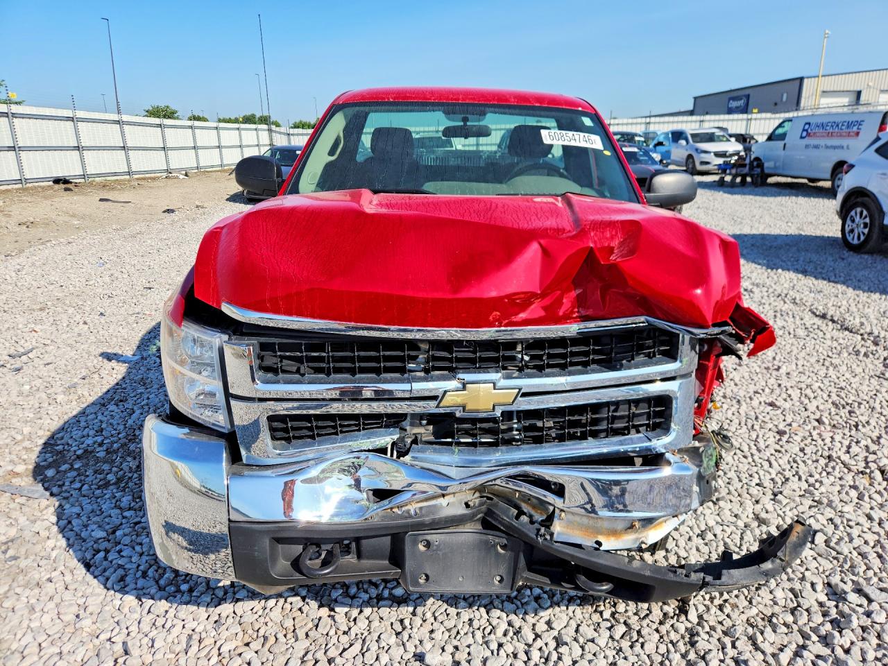 2010 Chevrolet Silverado K2500 Heavy Duty Red vin: 1GC3KVBG3AF142730