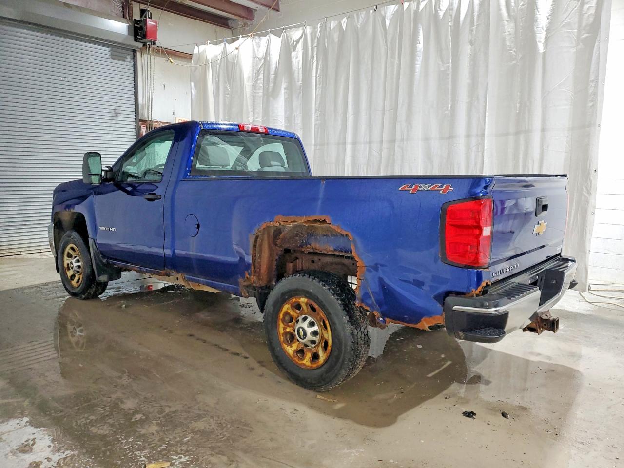 2015 Chevrolet Silverado K3500 Blue vin: 1GC3KYCG8FZ124813