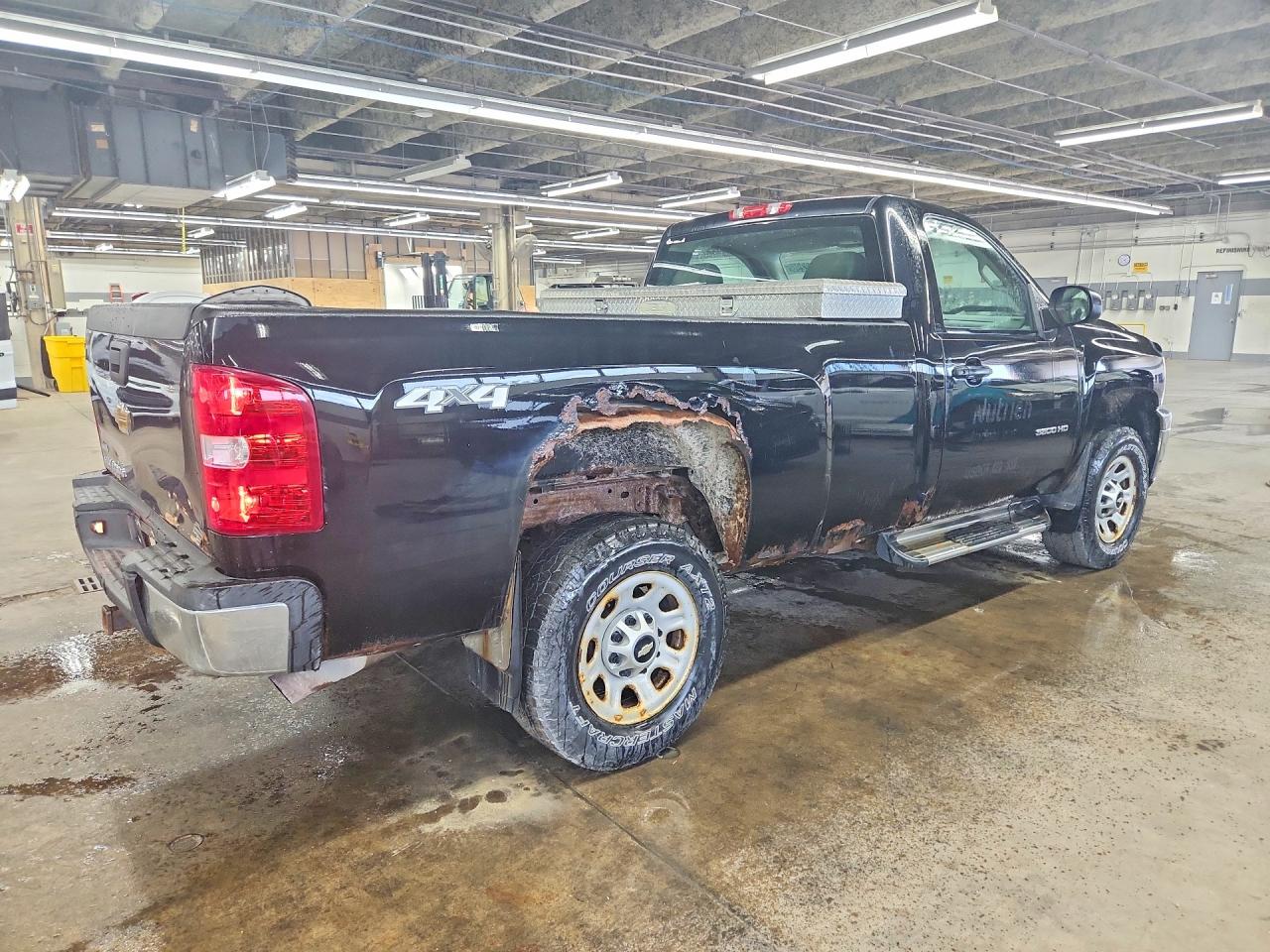 2012 Chevrolet Silverado K3500 Black vin: 1GC3KZCG1CZ175636