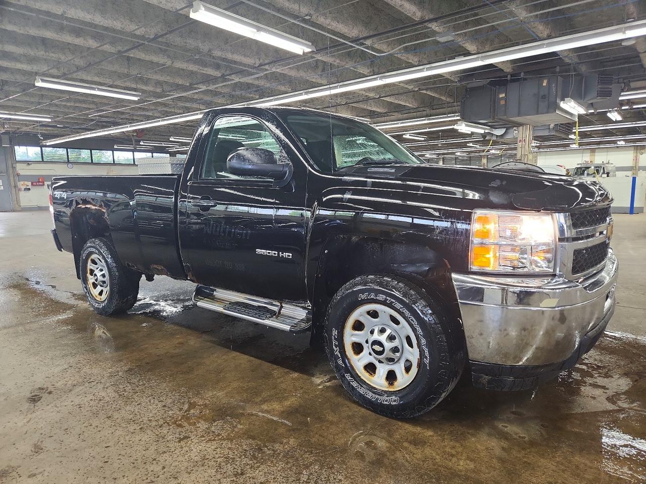 2012 Chevrolet Silverado K3500 Black vin: 1GC3KZCG1CZ175636